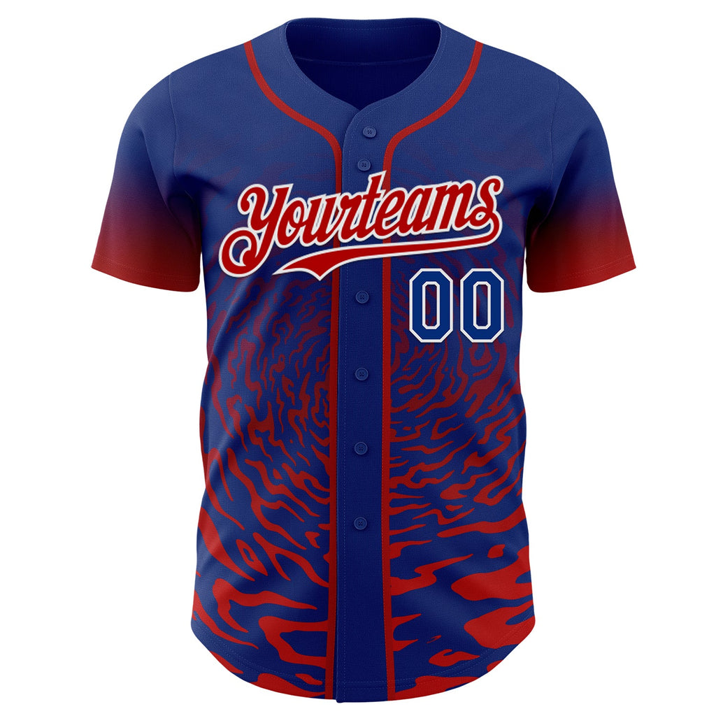 Custom Light Purple Pink-White Ice Cream Waffle Foodie Dessert Authentic Baseball Jersey