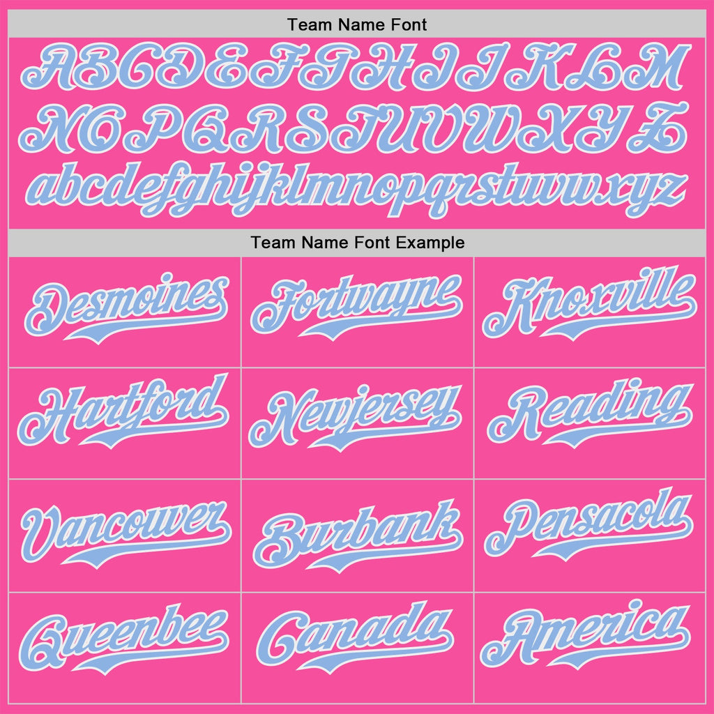 Custom Pink Light Blue-White Fluid Liquid Wave Splatter Authentic Baseball Jersey