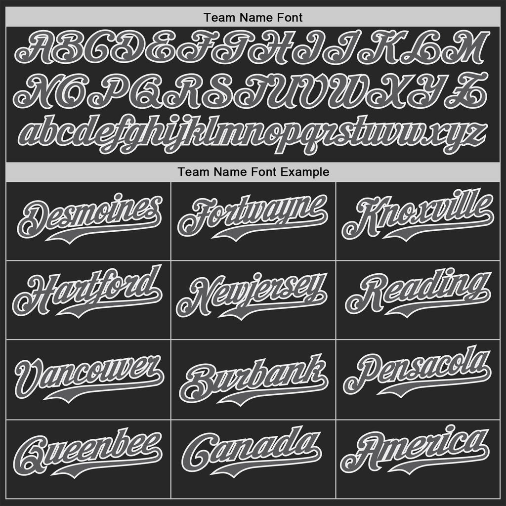 Custom Black Steel Gray-White Fluid Wave Splatter Gradient Authentic Baseball Jersey