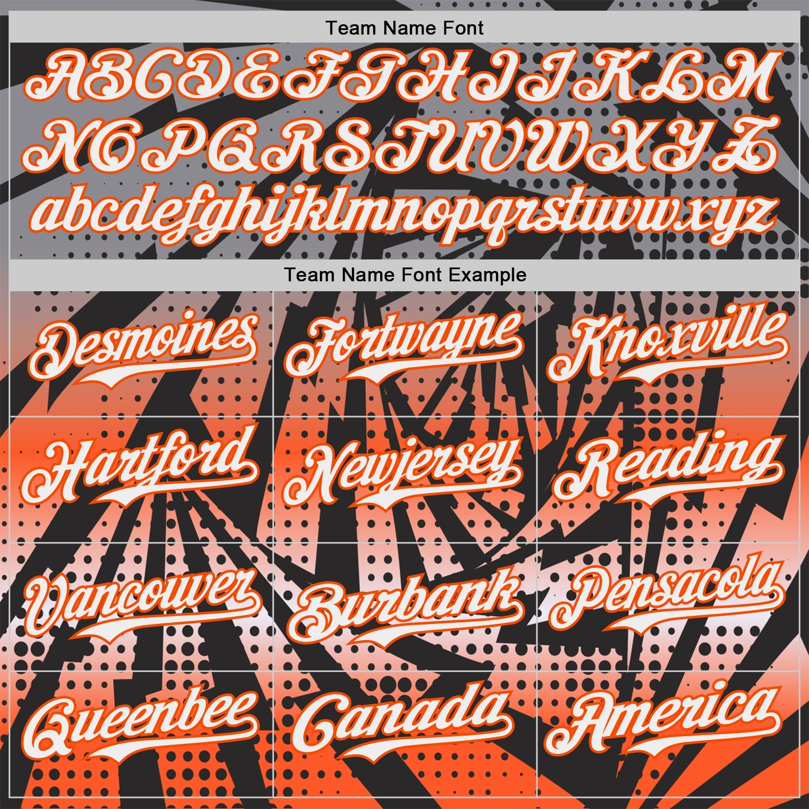 Custom Black White-Orange Lightning Gradient Dot Authentic Baseball Jersey