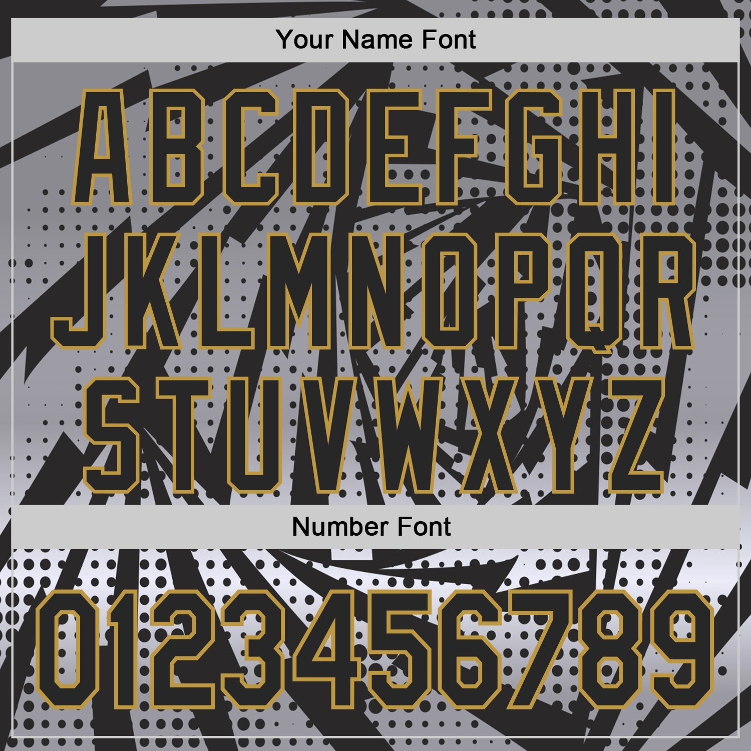 Custom Black Old Gold-Gray Lightning Gradient Dot Authentic Baseball Jersey