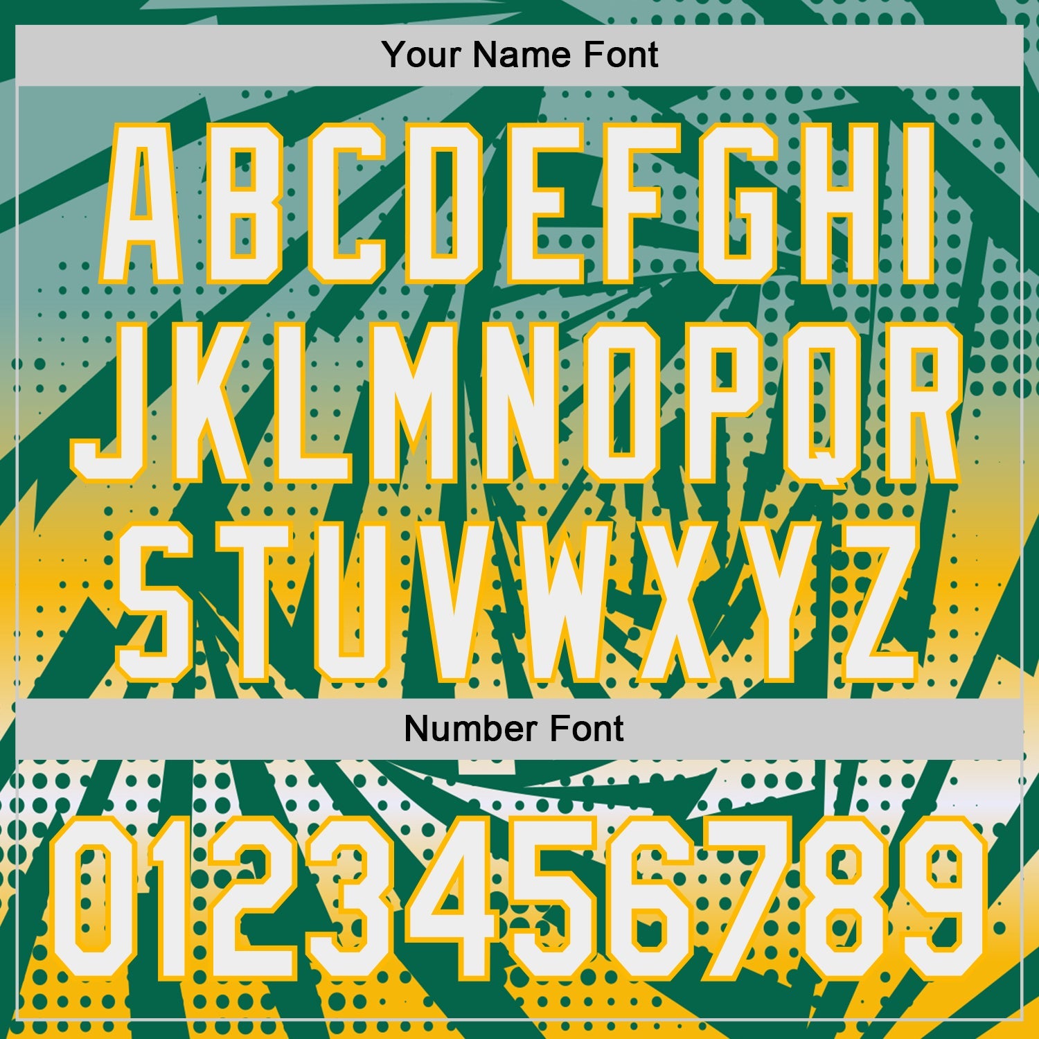 Custom Kelly Green White-Gold Lightning Gradient Dot Authentic Baseball Jersey