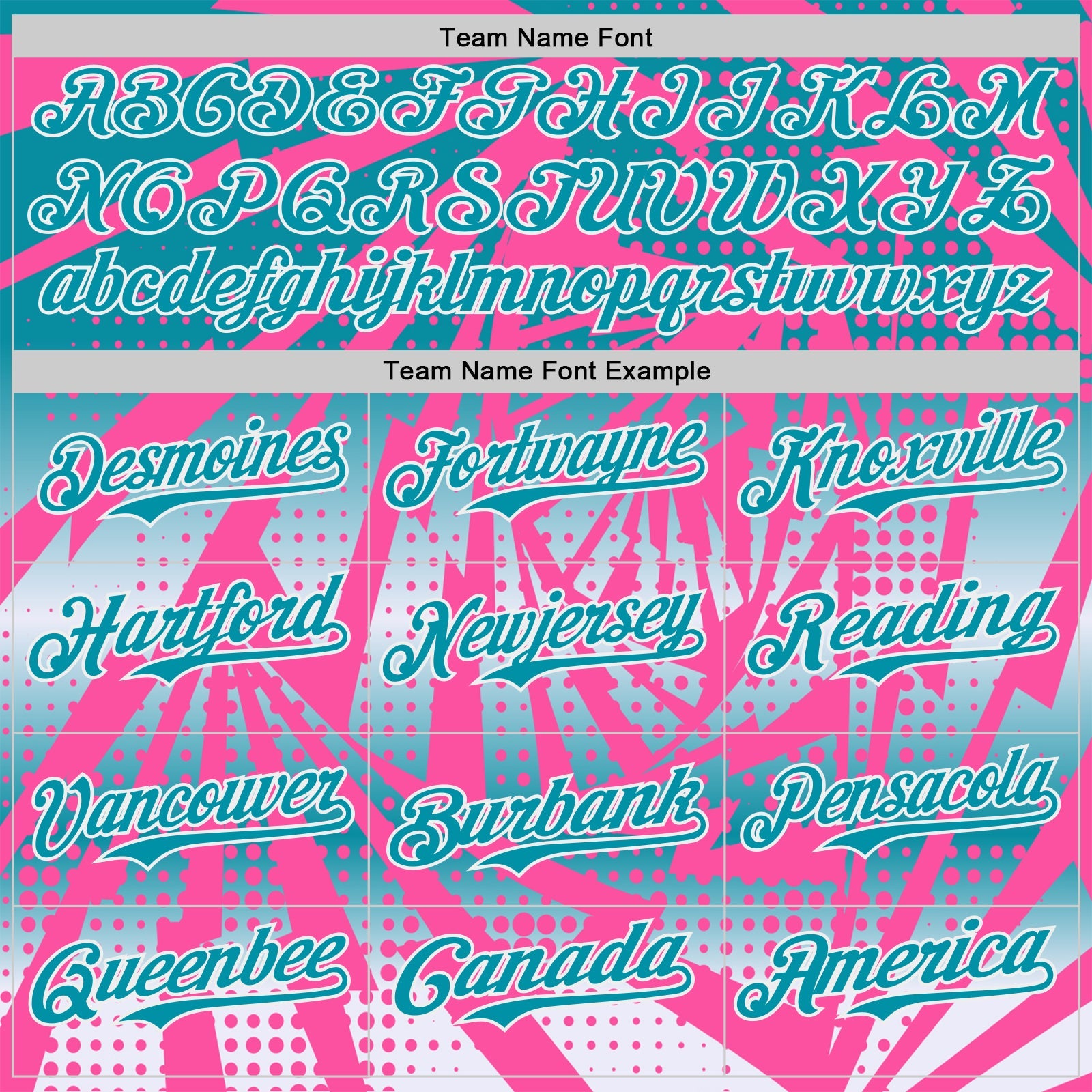 Custom Pink Teal-White Lightning Gradient Dot Authentic Baseball Jersey