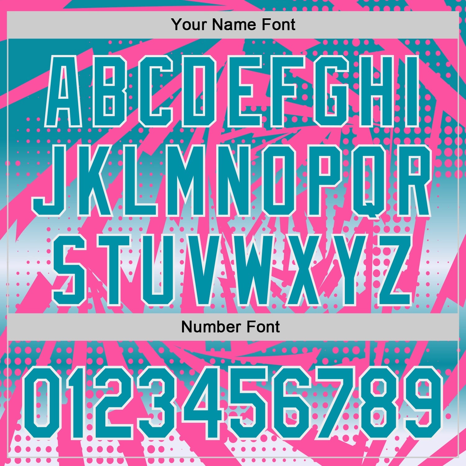 Custom Pink Teal-White Lightning Gradient Dot Authentic Baseball Jersey