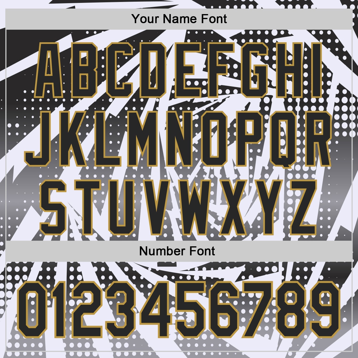 Custom White Black Old Gold-Gray Lightning Gradient Dot Authentic Baseball Jersey