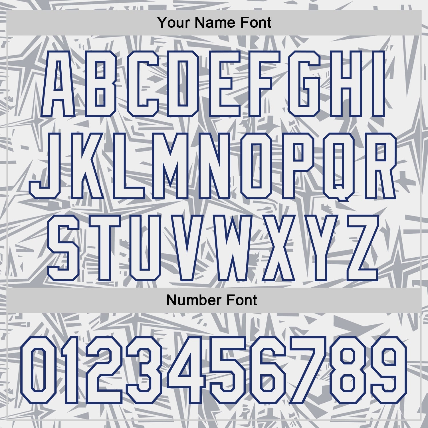 Custom White Gray-Royal Geometric Cyber Starburst Authentic Baseball Jersey