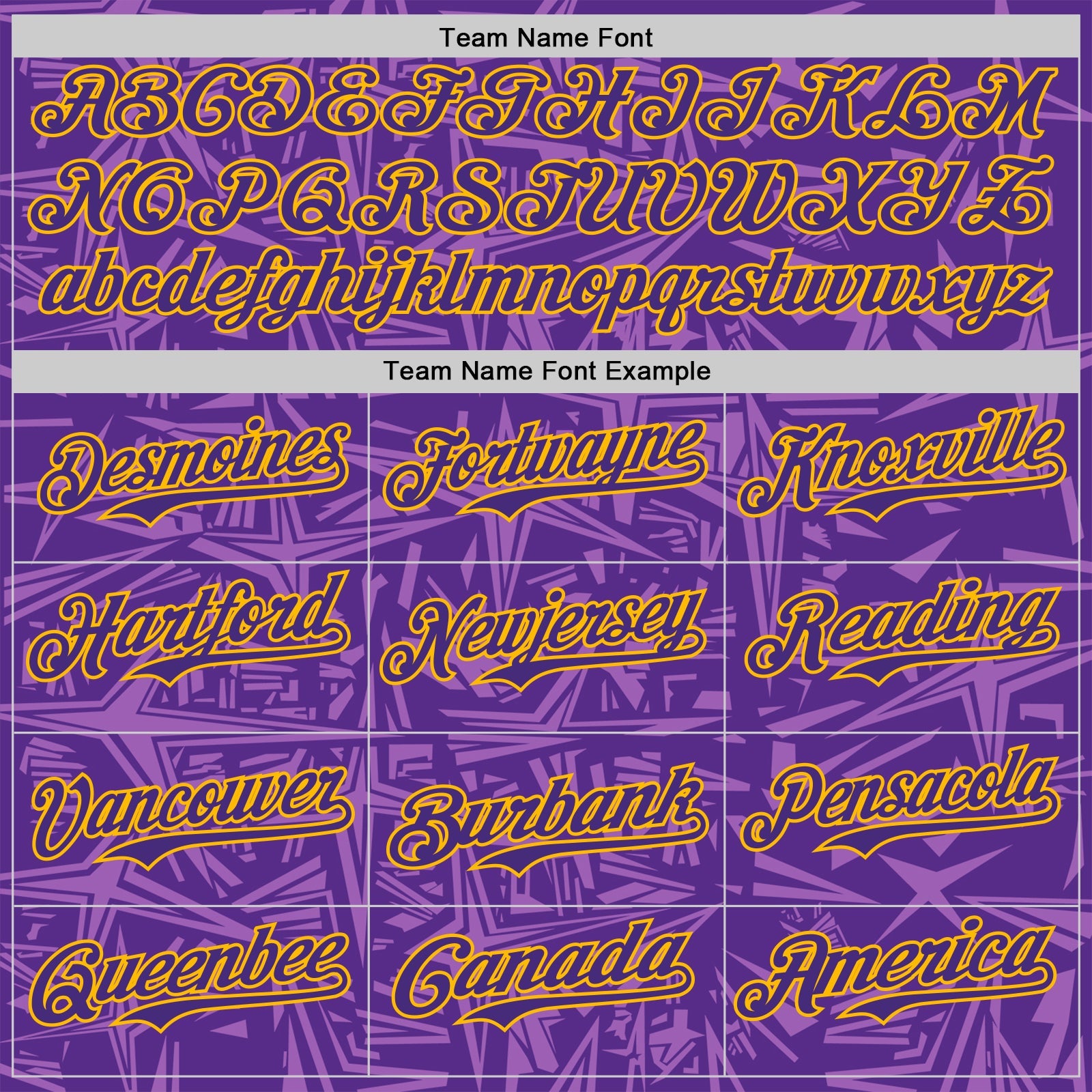 Custom Purple Medium Purple-Gold Geometric Cyber Starburst Authentic Baseball Jersey
