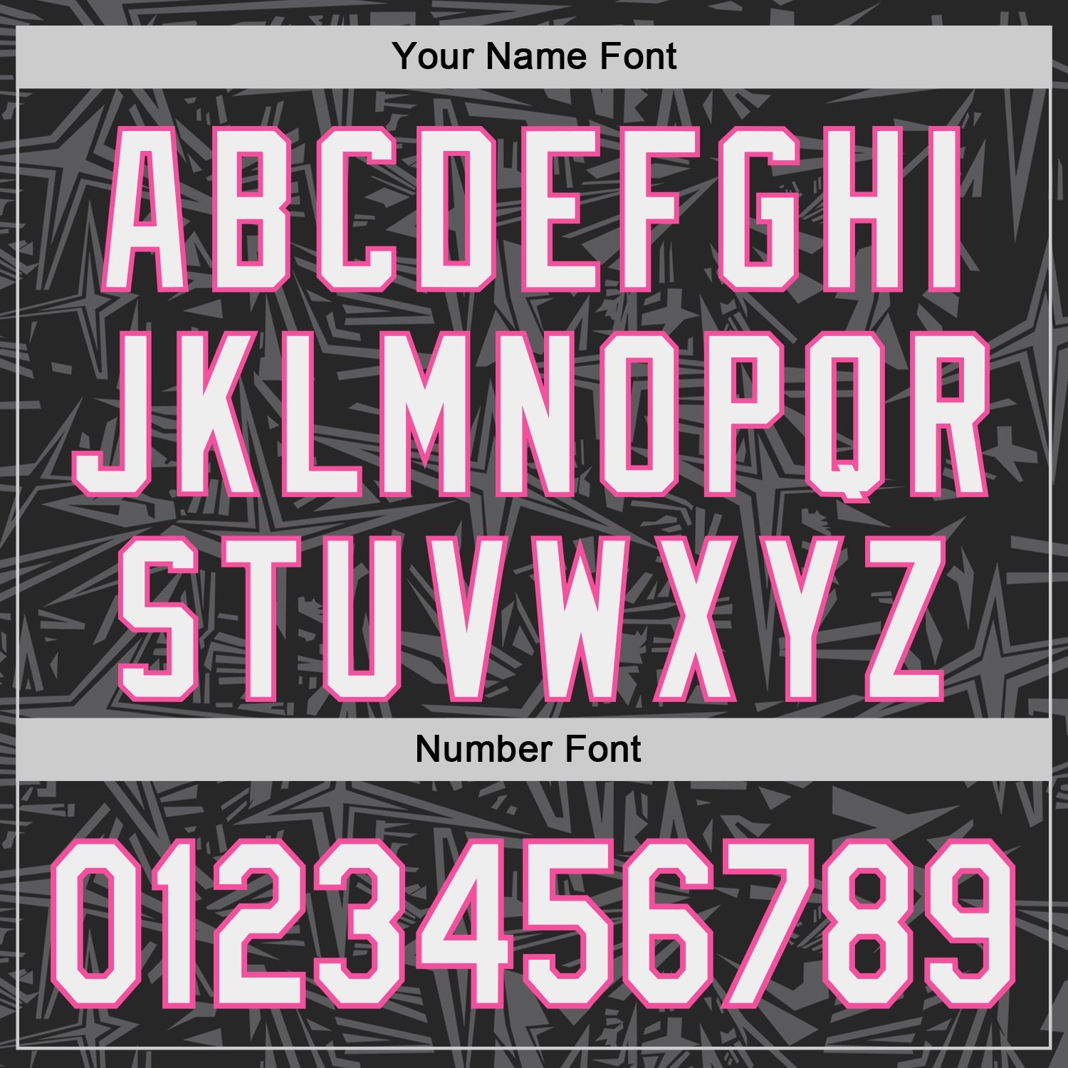 Custom Black White Steel Gray-Pink Geometric Cyber Starburst Authentic Baseball Jersey