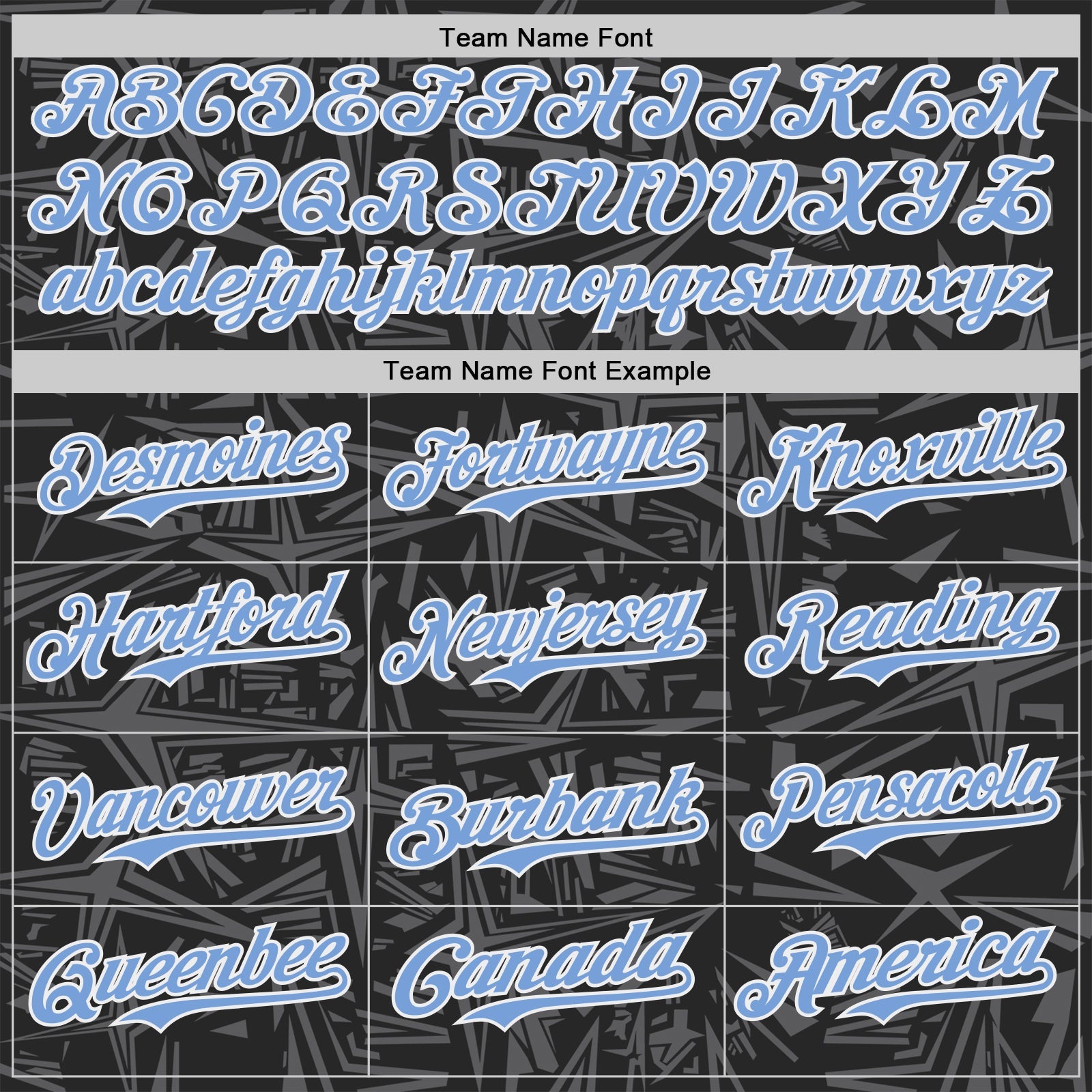 Custom Black Light Blue Steel Gray-White Geometric Cyber Starburst Authentic Baseball Jersey