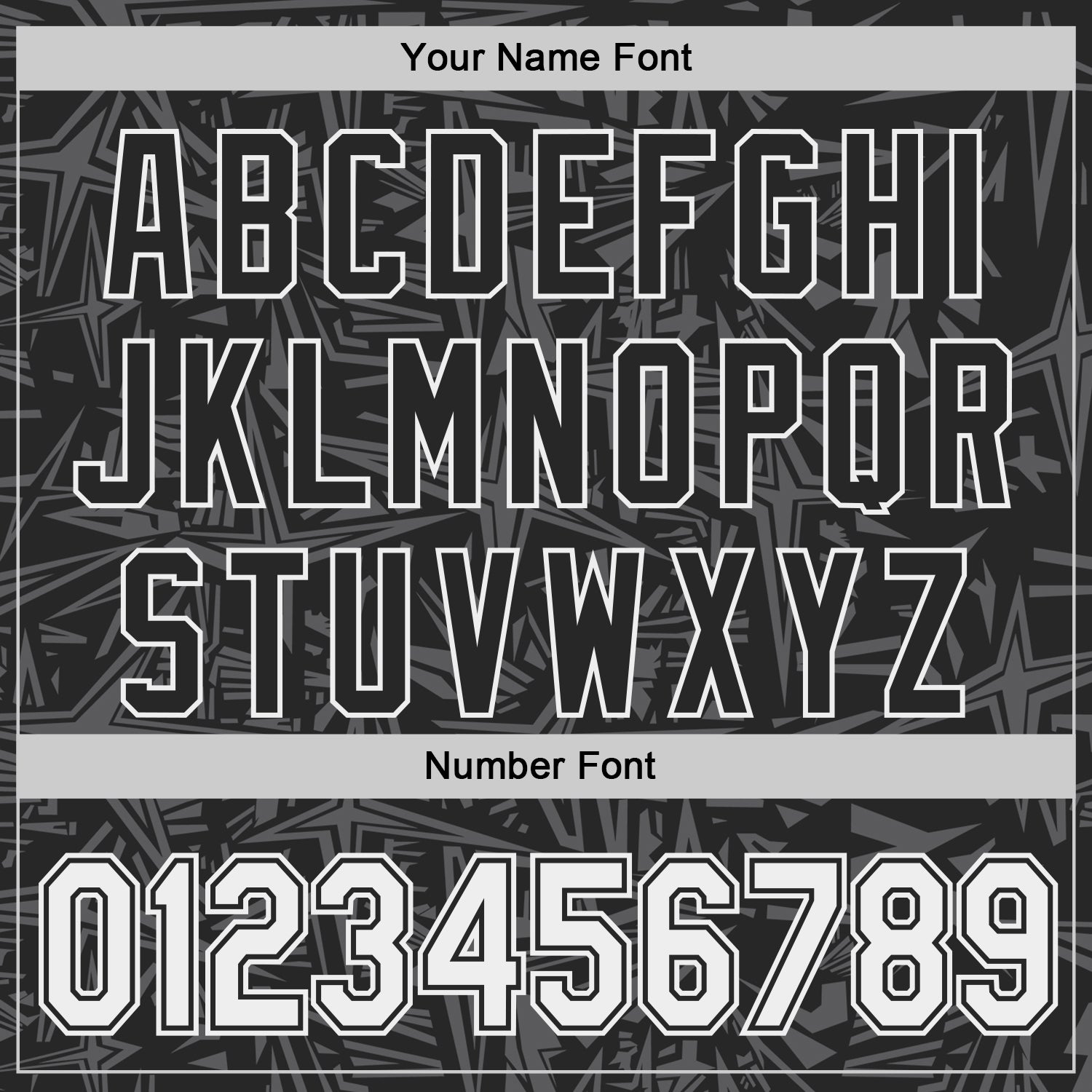 Custom Black White-Steel Gray Geometric Cyber Starburst Authentic Baseball Jersey