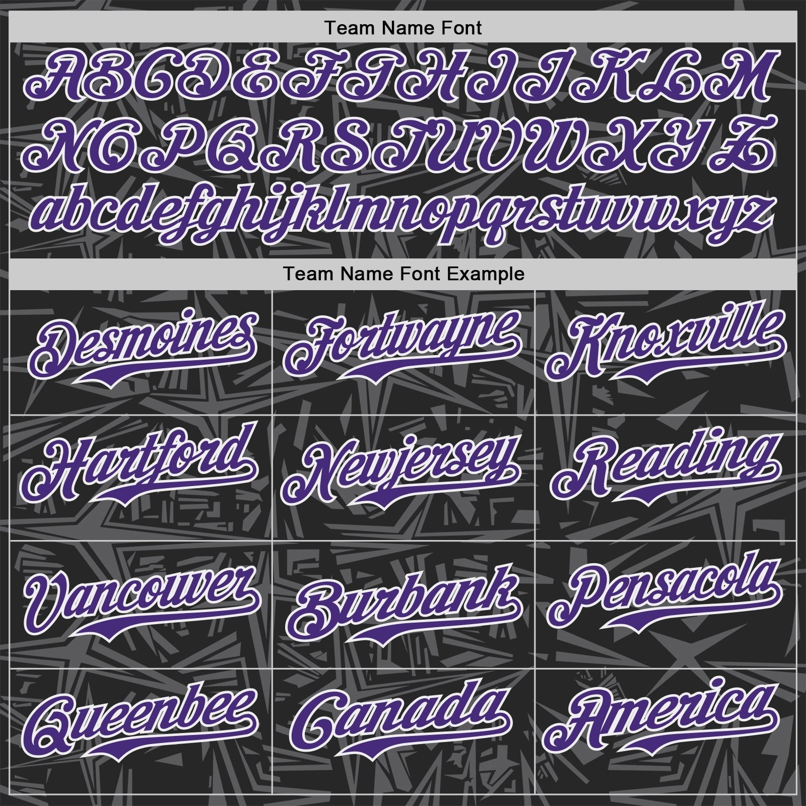 Custom Black Purple Steel Gray-White Geometric Cyber Starburst Authentic Baseball Jersey