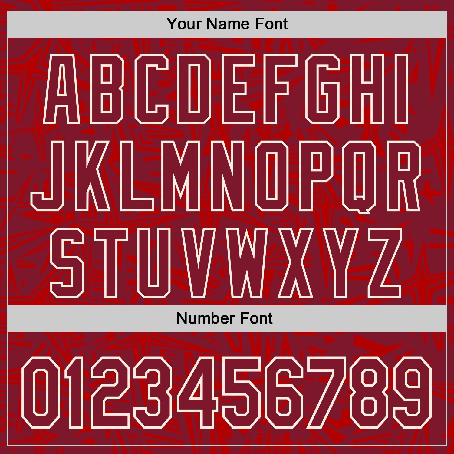 Custom Crimson-Cream Geometric Cyber Starburst Authentic Baseball Jersey
