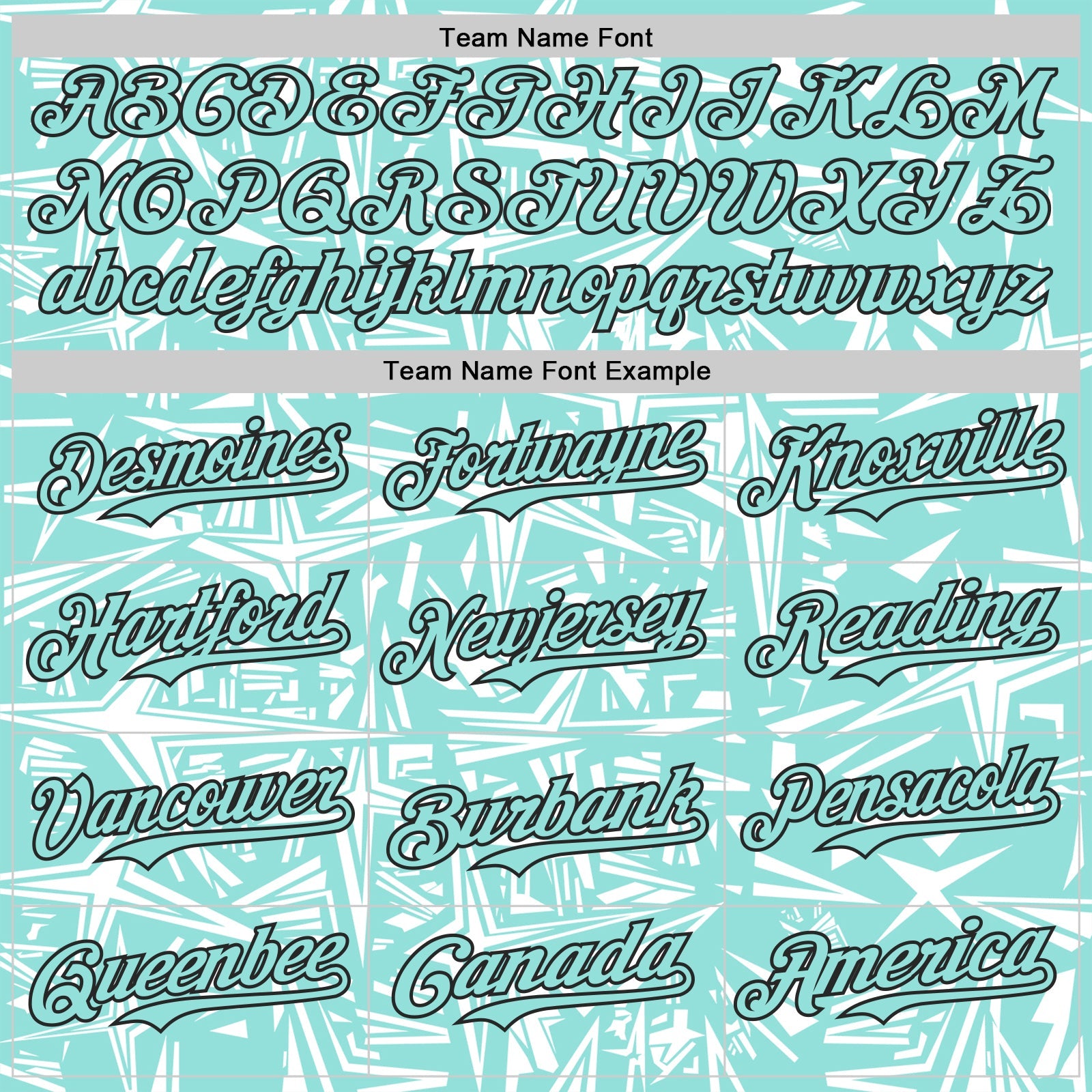 Custom Ice Blue White-Black Geometric Cyber Starburst Authentic Baseball Jersey