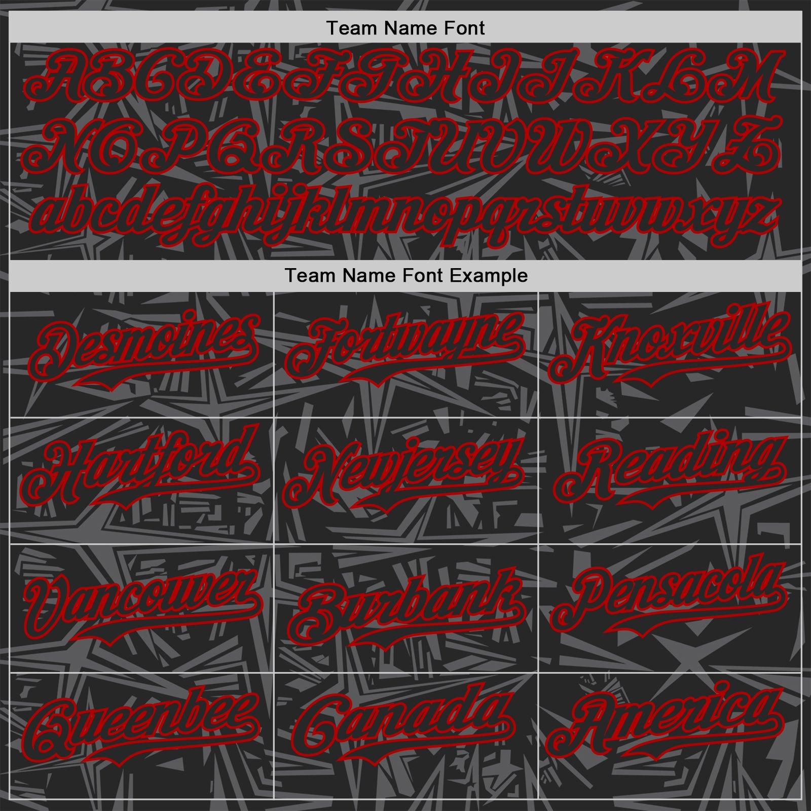 Custom Black Steel Gray-Red Geometric Cyber Starburst Authentic Baseball Jersey