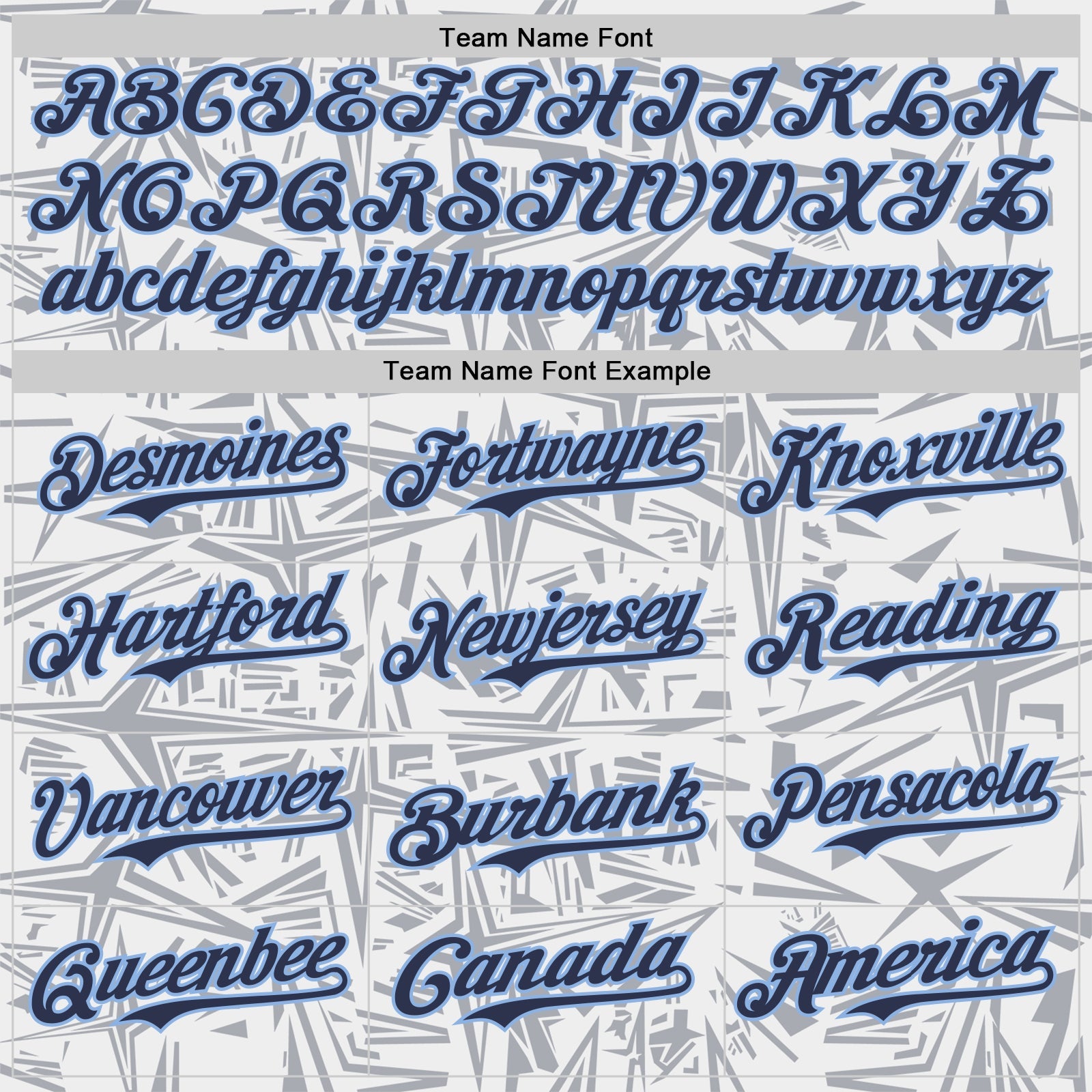 Custom White Navy Gray-Light Blue Geometric Cyber Starburst Authentic Baseball Jersey