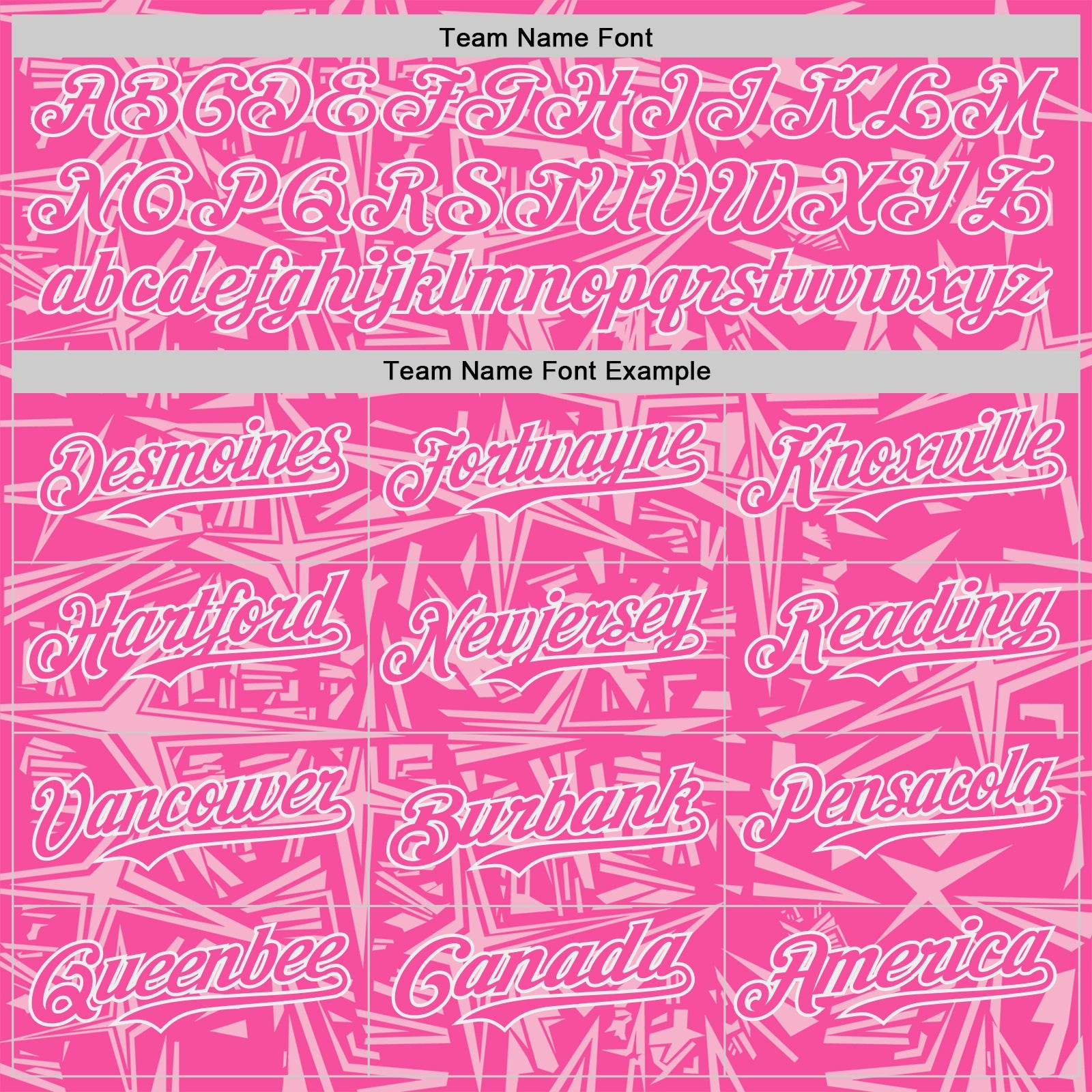 Custom Pink Light Pink-White Geometric Cyber Starburst Authentic Baseball Jersey