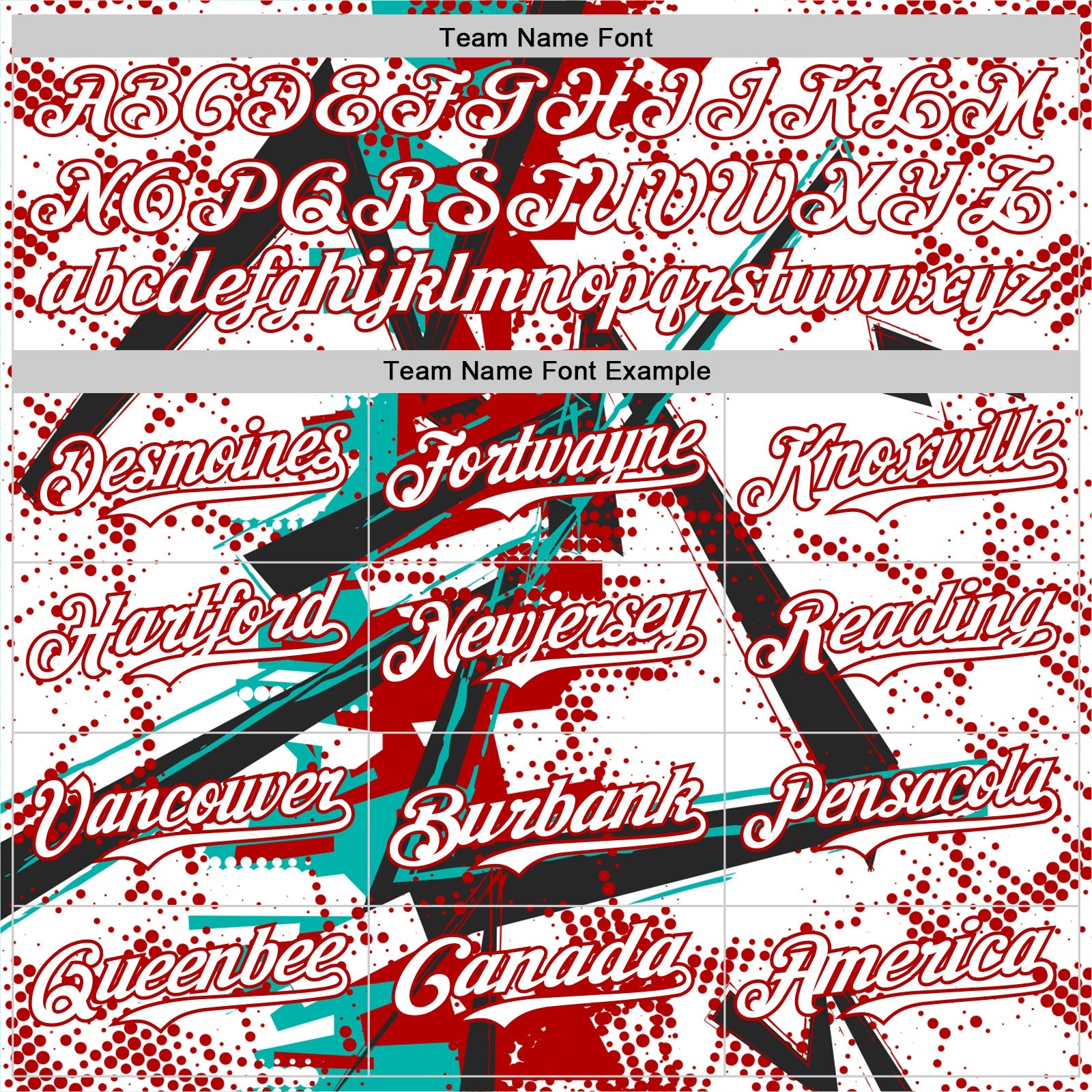 Custom White Black Red-Aqua Geometric Shards Dot Grid Authentic Baseball Jersey