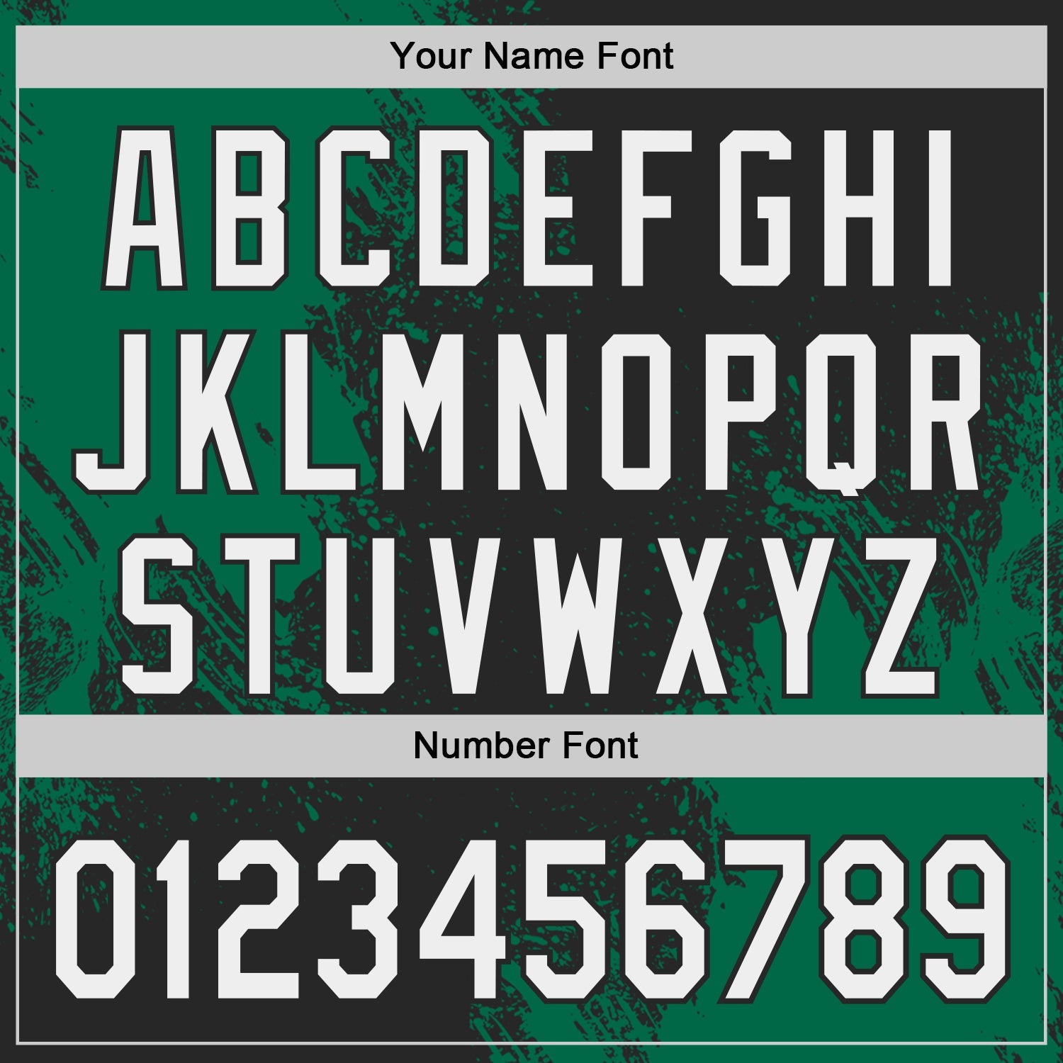 Custom Black White-Kelly Green Abstract Brush Stroke Authentic Baseball Jersey