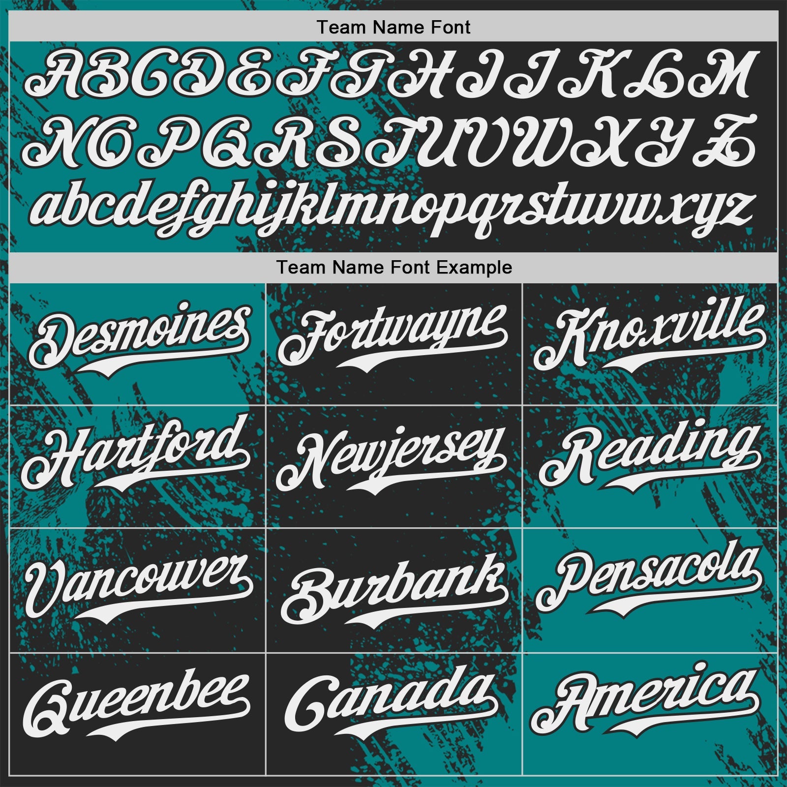 Custom Black White-Teal Abstract Brush Stroke Authentic Baseball Jersey