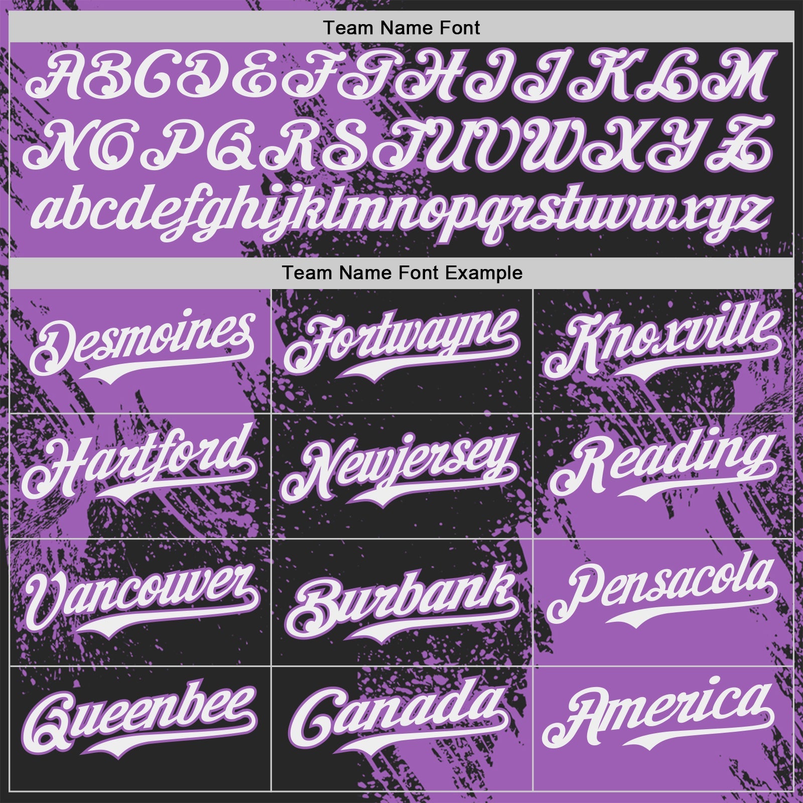 Custom Black White-Medium Purple Abstract Brush Stroke Authentic Baseball Jersey