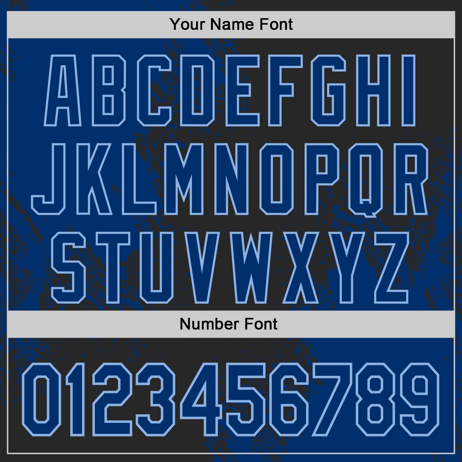 Custom Black US Navy Blue-Light Blue Abstract Brush Stroke Authentic Baseball Jersey