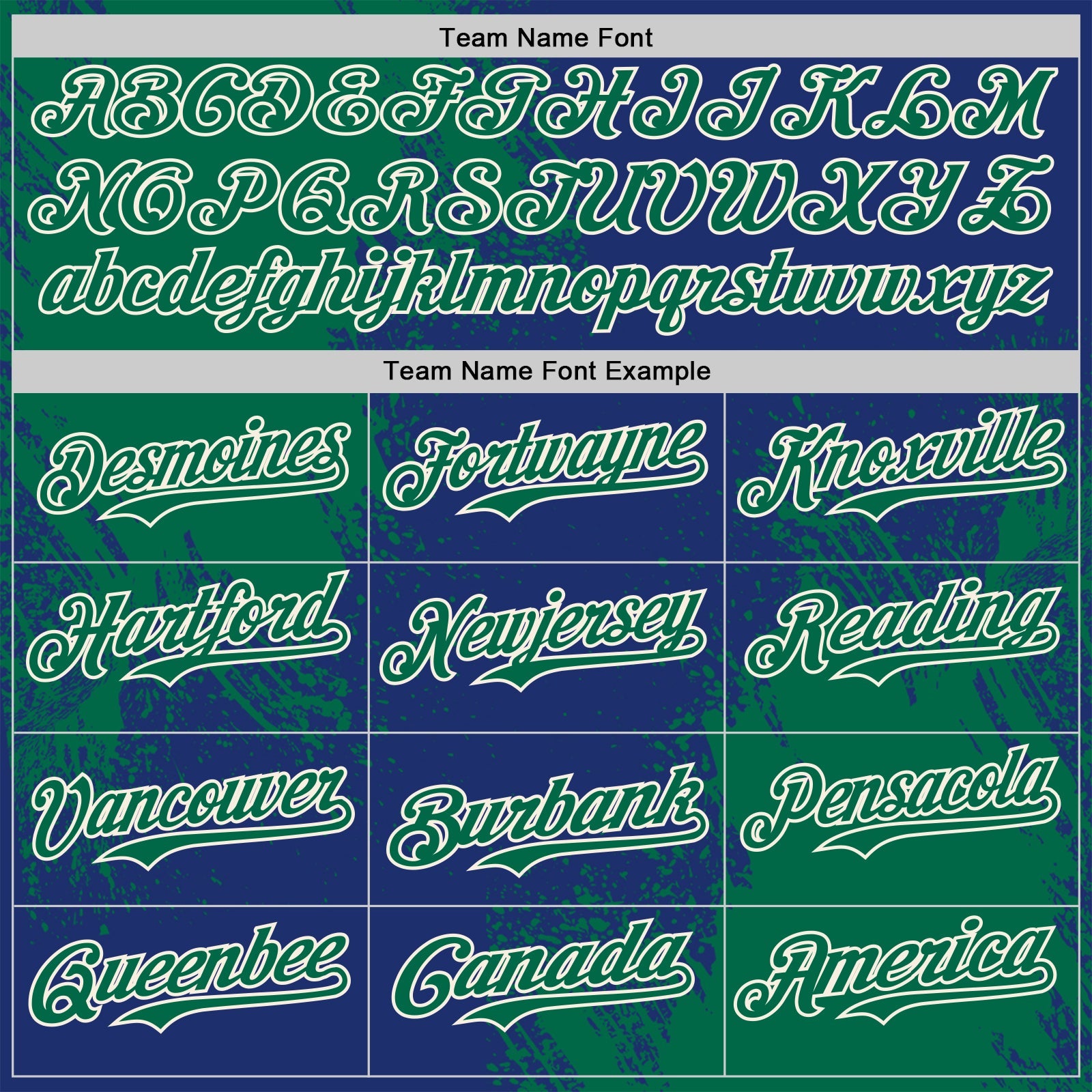 Custom Royal Kelly Green-Cream Abstract Brush Stroke Authentic Baseball Jersey