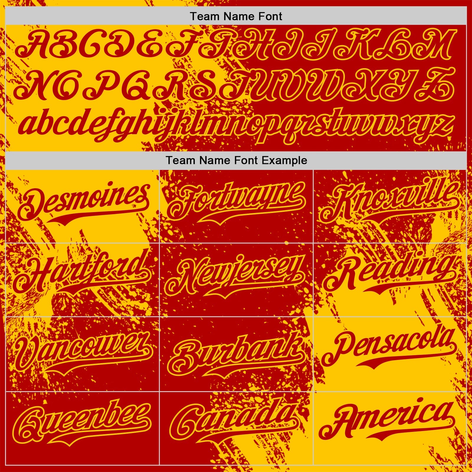 Custom Red-Yellow Abstract Brush Stroke Authentic Baseball Jersey