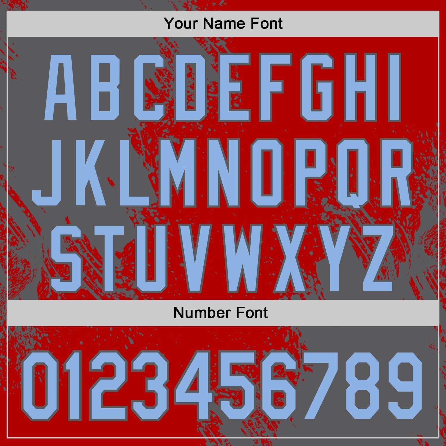 Custom Red Light Blue-Steel Gray Abstract Brush Stroke Authentic Baseball Jersey