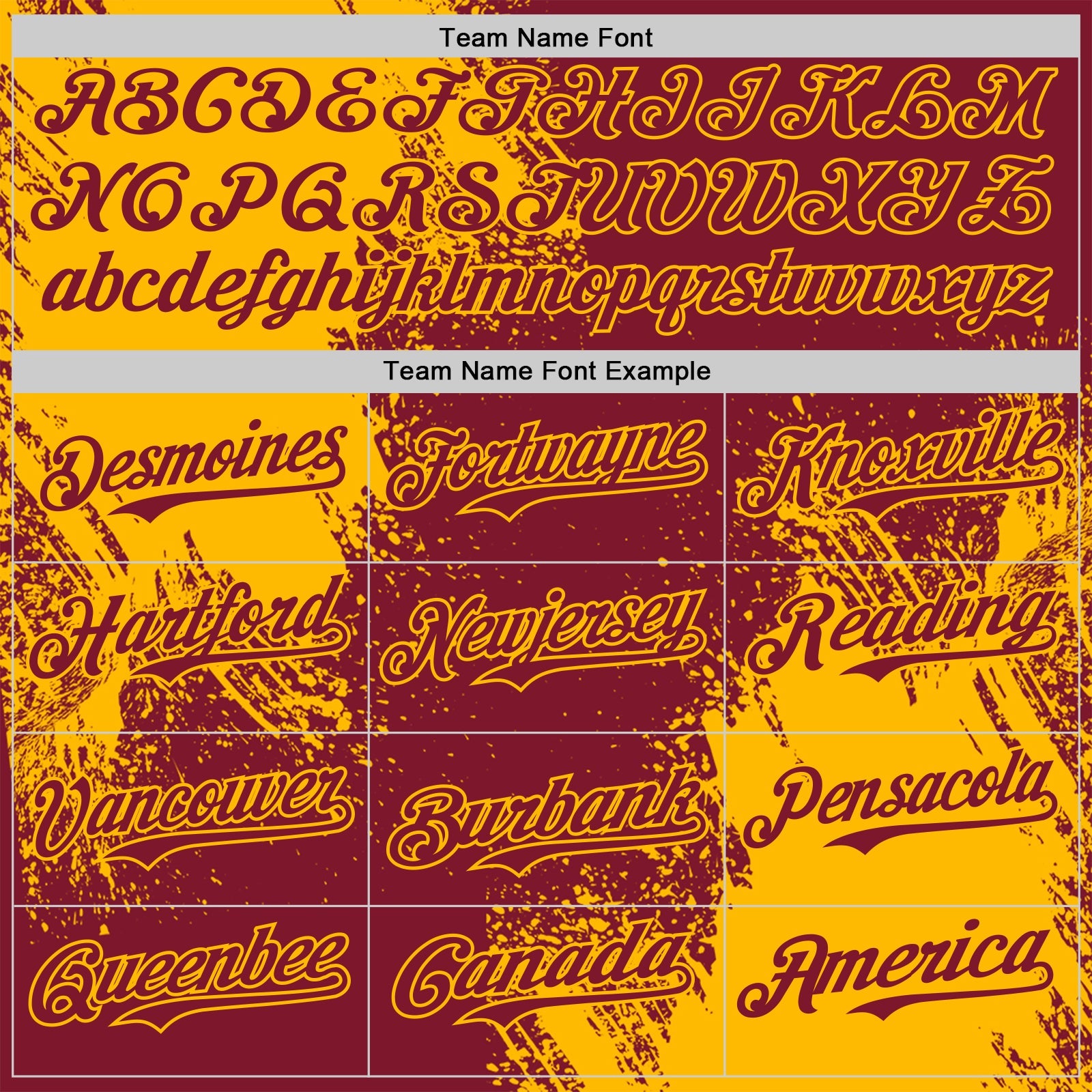 Custom Crimson-Gold Abstract Brush Stroke Authentic Baseball Jersey