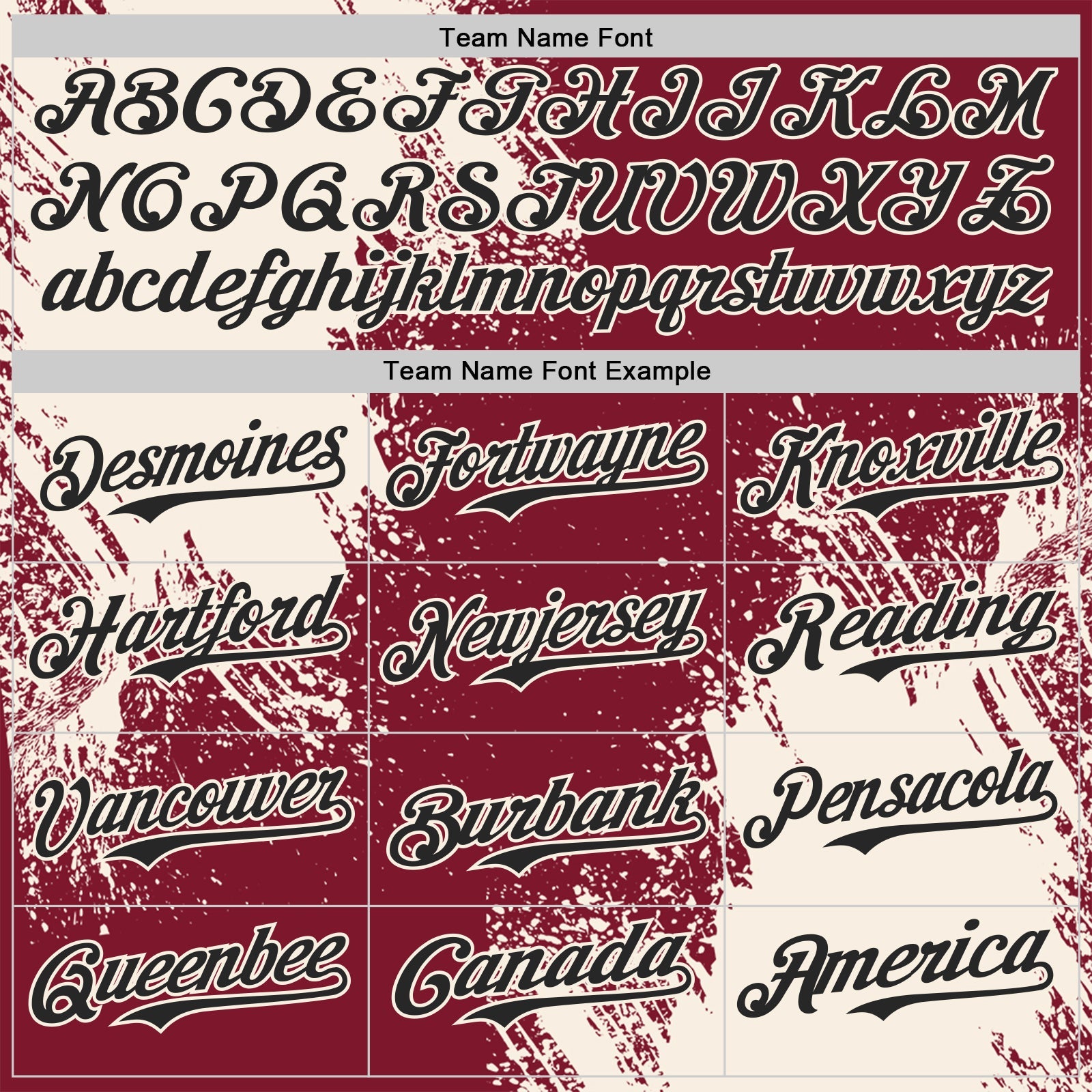 Custom Crimson Black-Cream Abstract Brush Stroke Authentic Baseball Jersey
