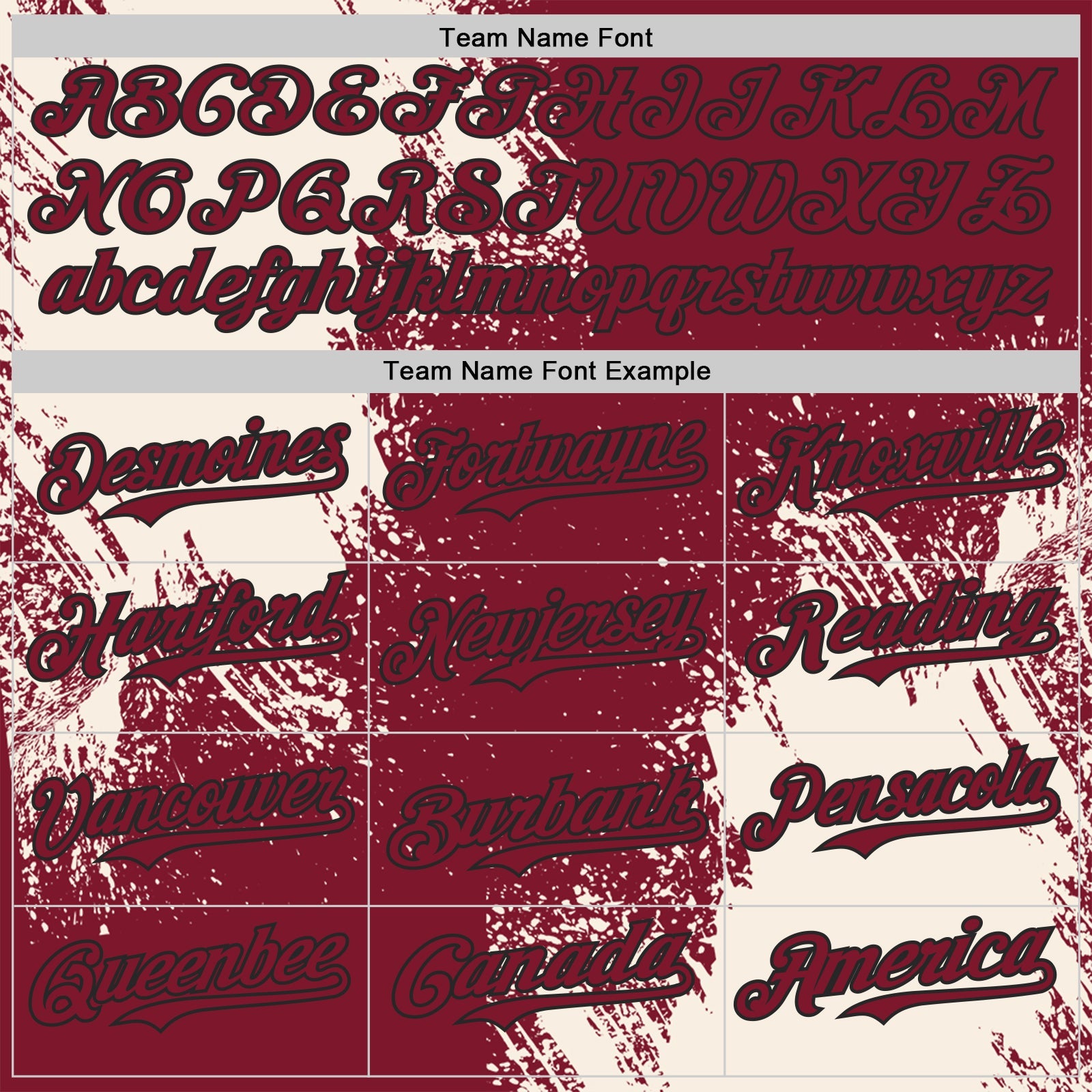 Custom Crimson Cream-Black Abstract Brush Stroke Authentic Baseball Jersey
