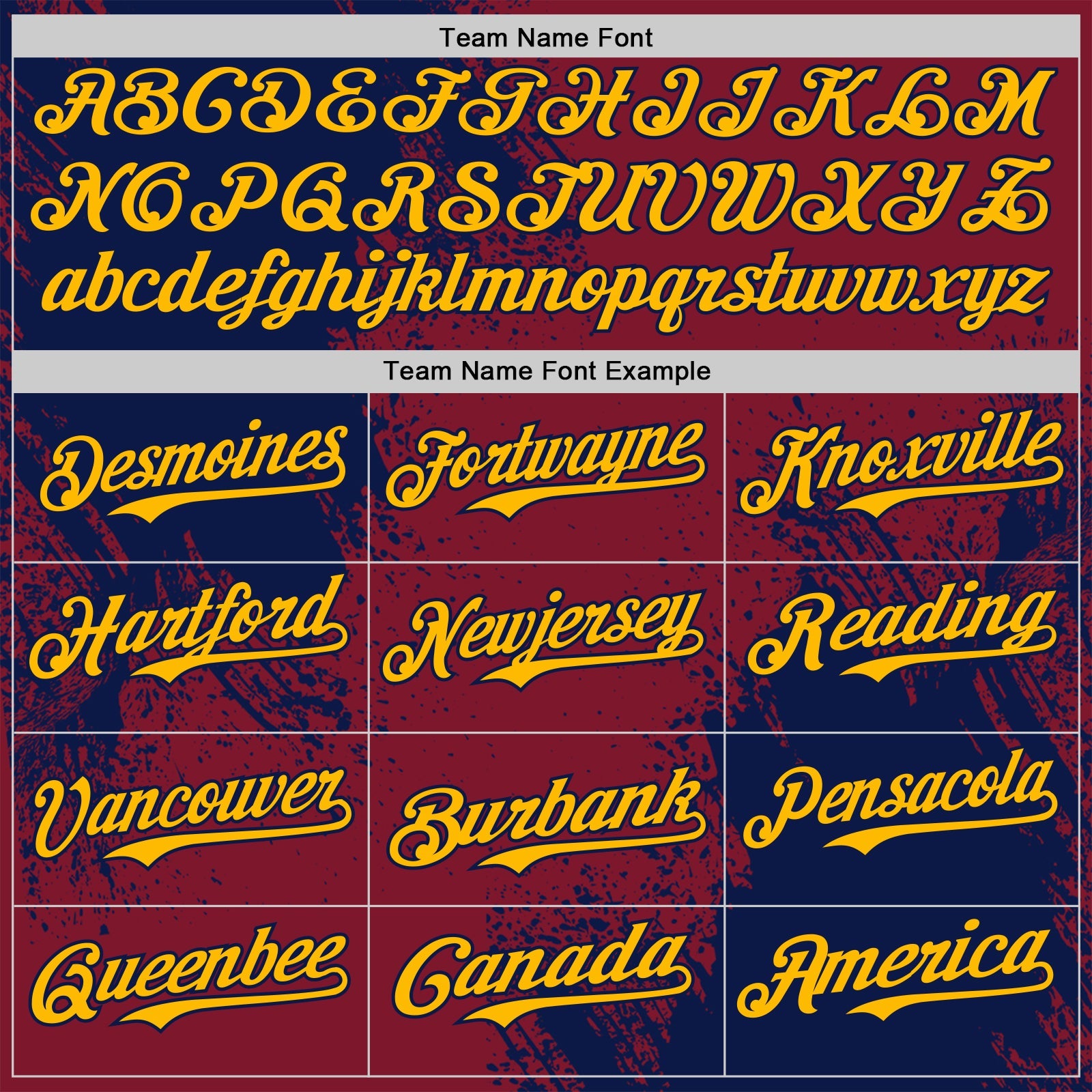 Custom Crimson Gold-Navy Abstract Brush Stroke Authentic Baseball Jersey