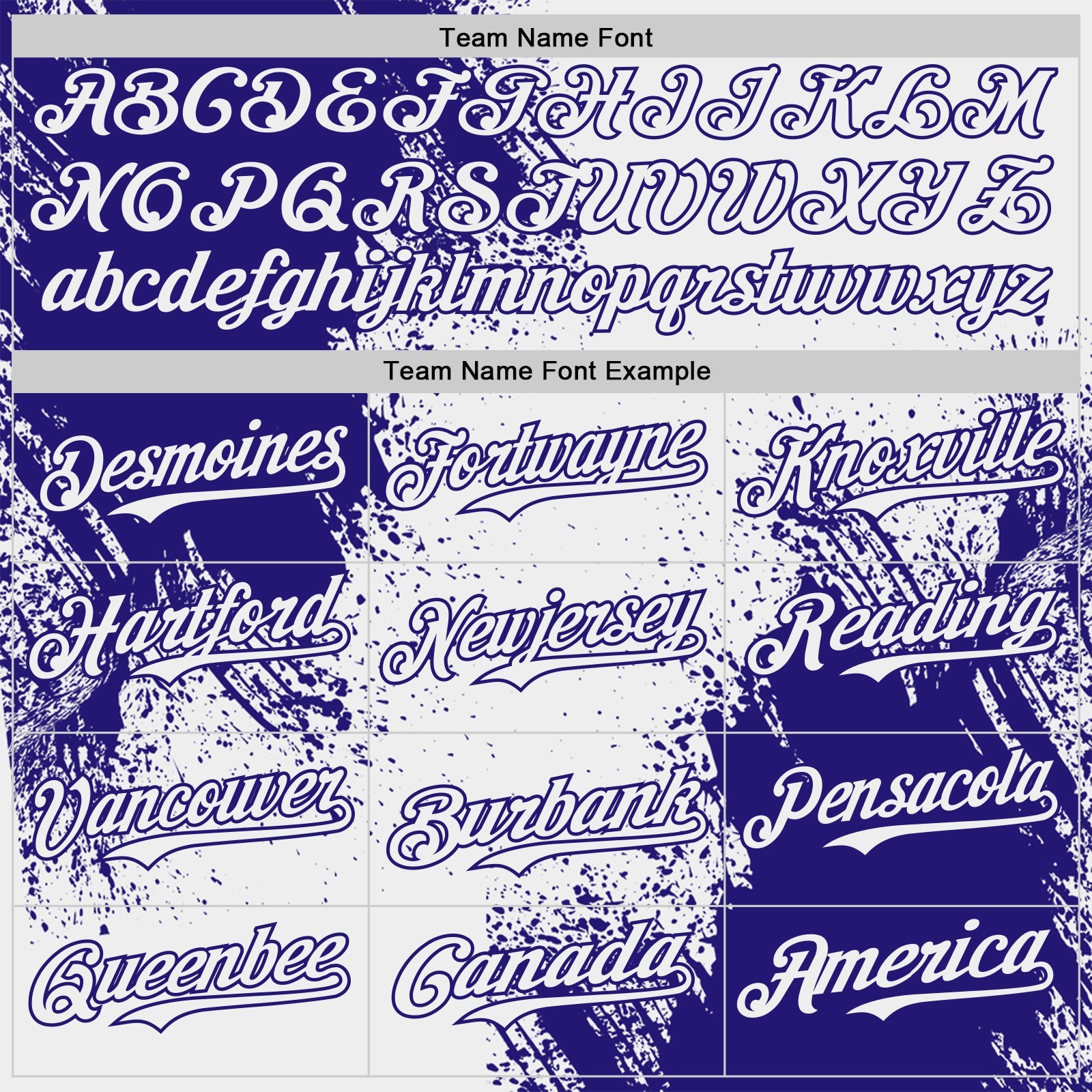 Custom White-Dark Purple Abstract Brush Stroke Authentic Baseball Jersey