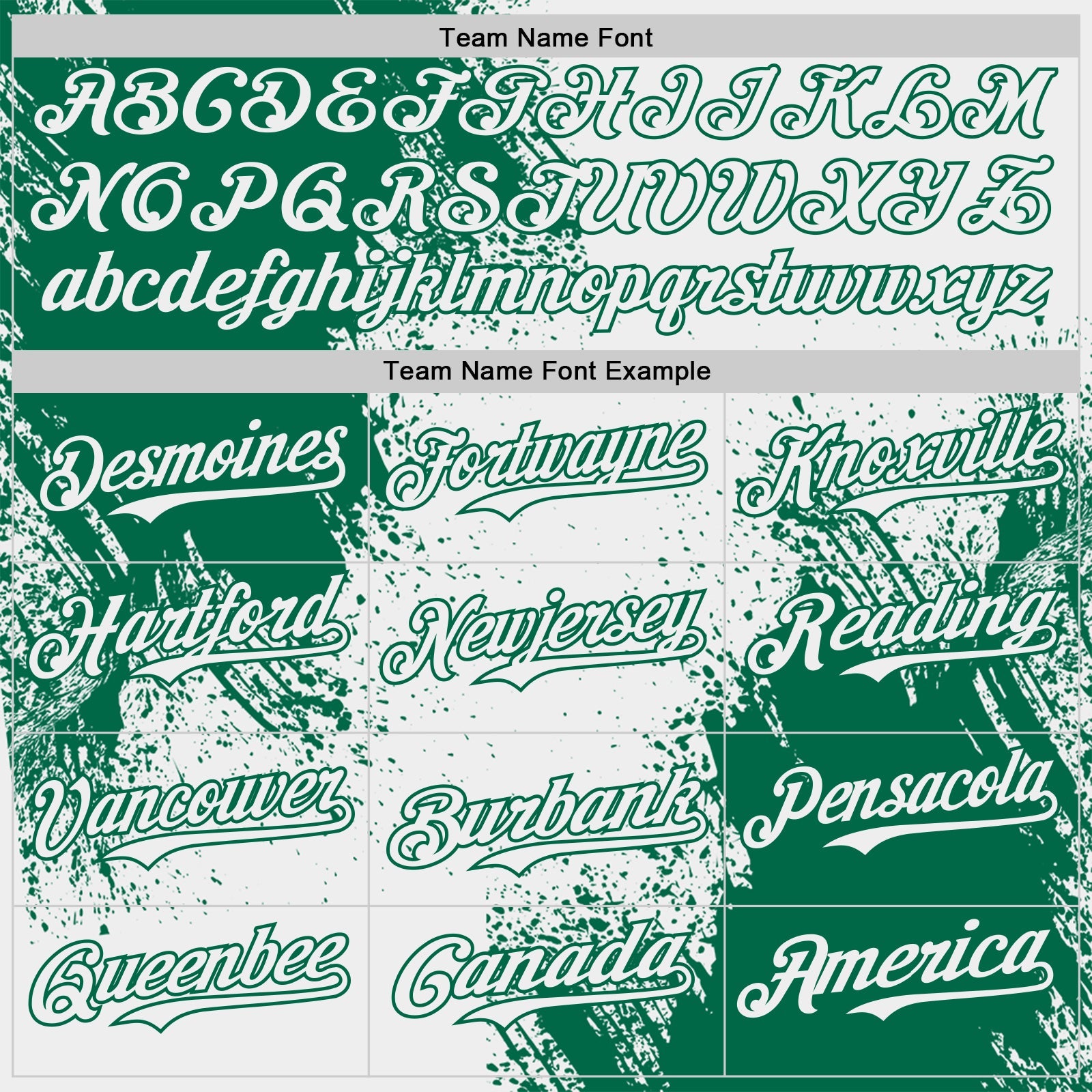 Custom White-Kelly Green Abstract Brush Stroke Authentic Baseball Jersey