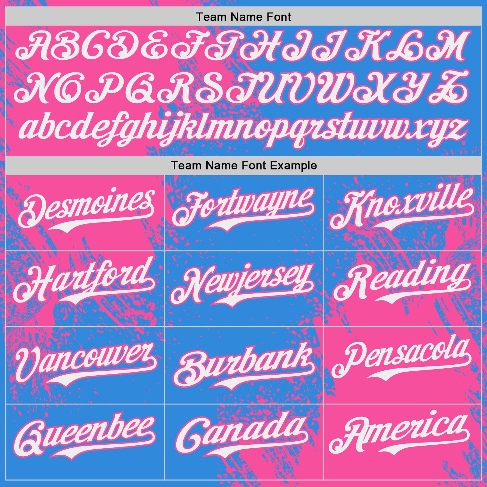 Custom Electric Blue White-Pink Abstract Brush Stroke Authentic Baseball Jersey