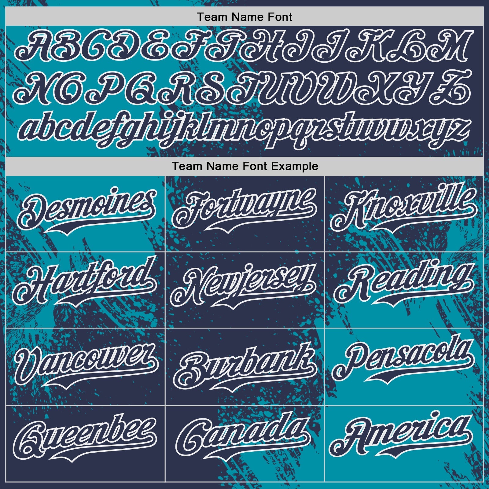 Custom Navy Teal-White Abstract Brush Stroke Authentic Baseball Jersey