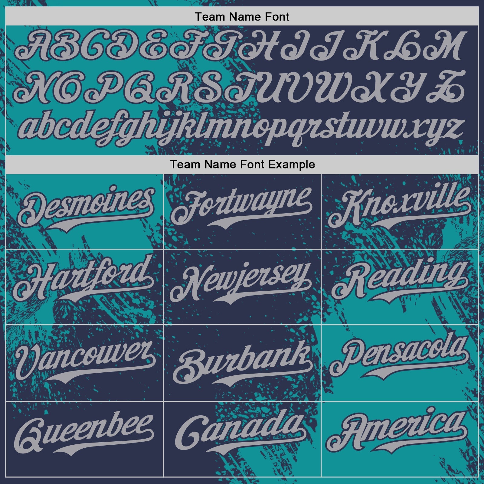 Custom Navy Gray-Teal Abstract Brush Stroke Authentic Baseball Jersey