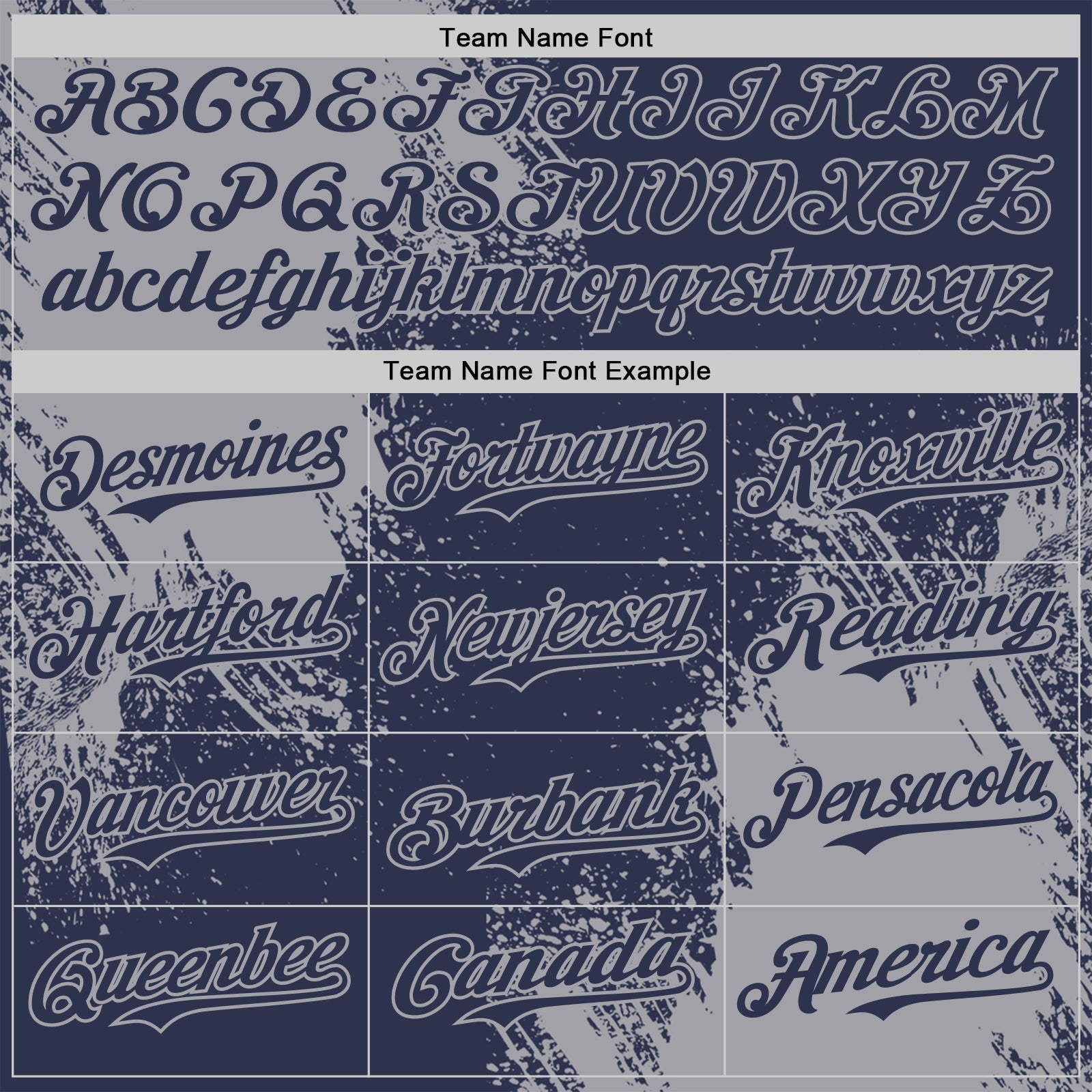 Custom Navy-Gray Abstract Brush Stroke Authentic Baseball Jersey