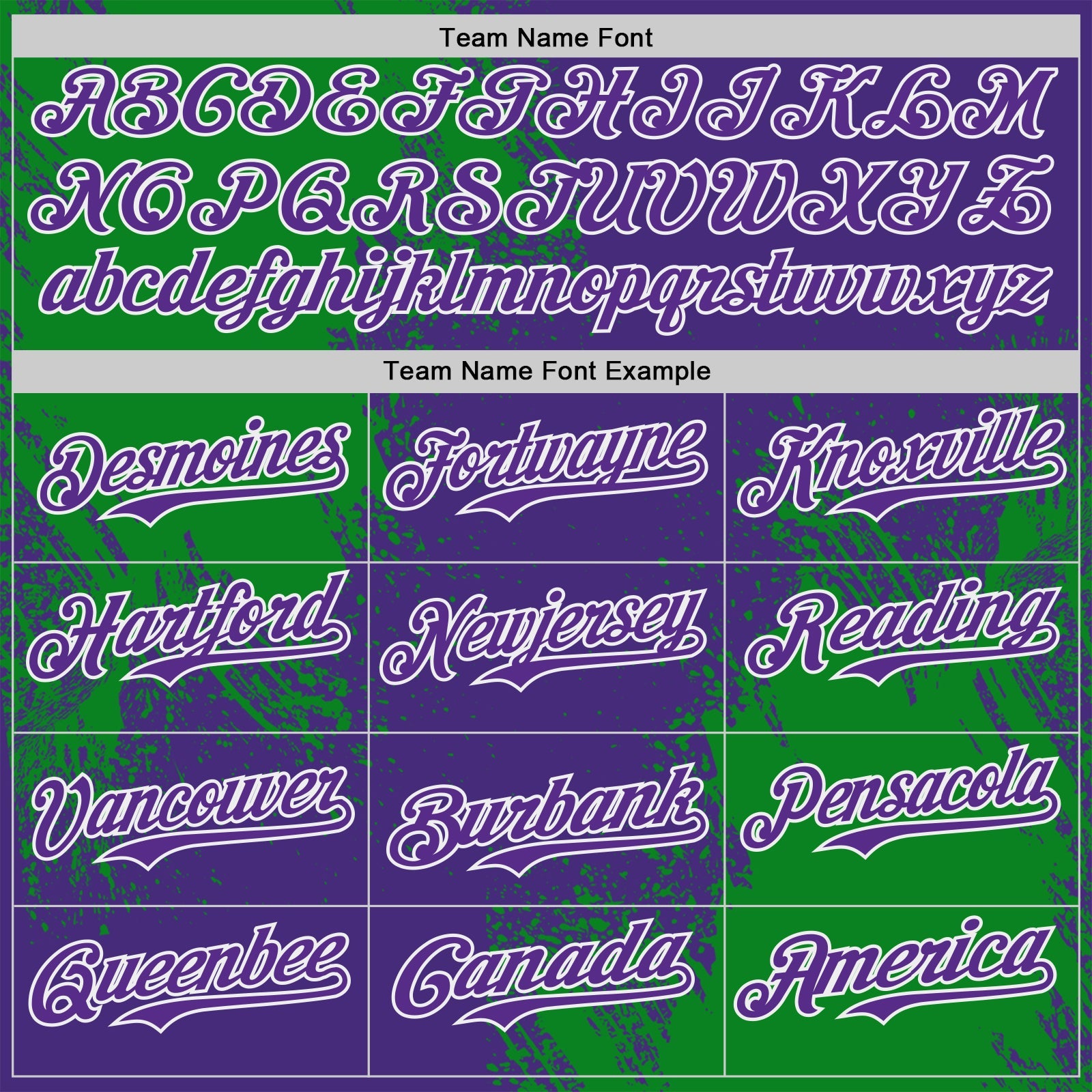 Custom Purple Grass Green-White Abstract Brush Stroke Authentic Baseball Jersey