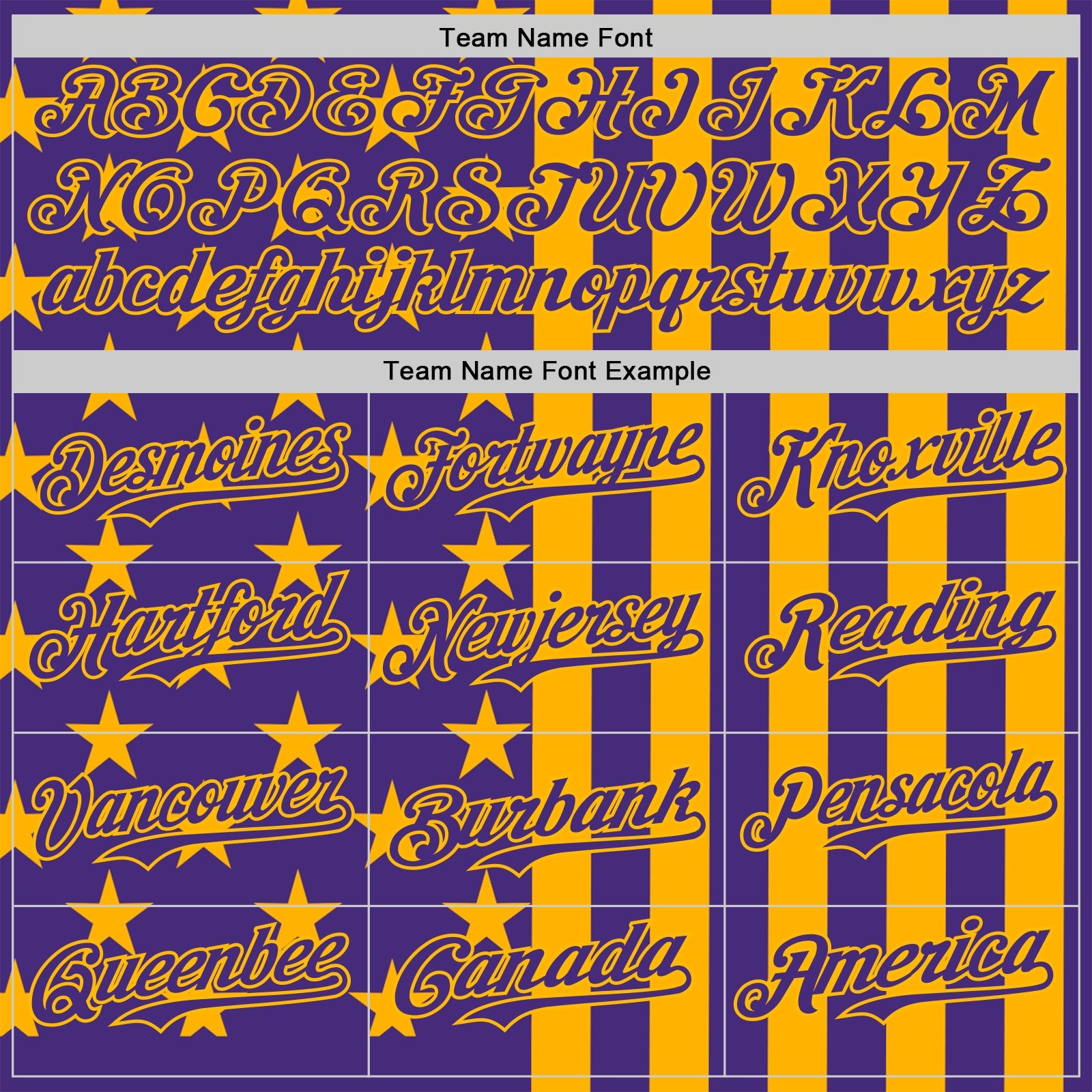 Custom Purple-Gold USA Flag Patriotic Split Stars and Stripes Authentic Baseball Jersey