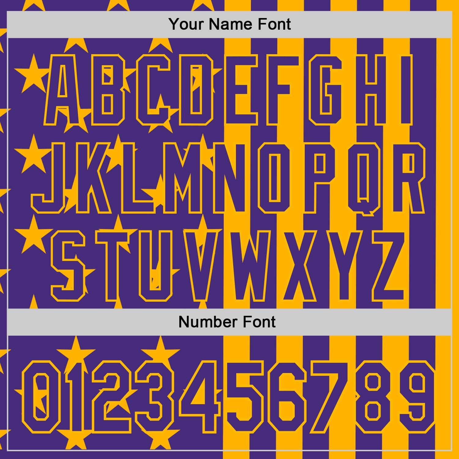 Custom Purple-Gold USA Flag Patriotic Split Stars and Stripes Authentic Baseball Jersey