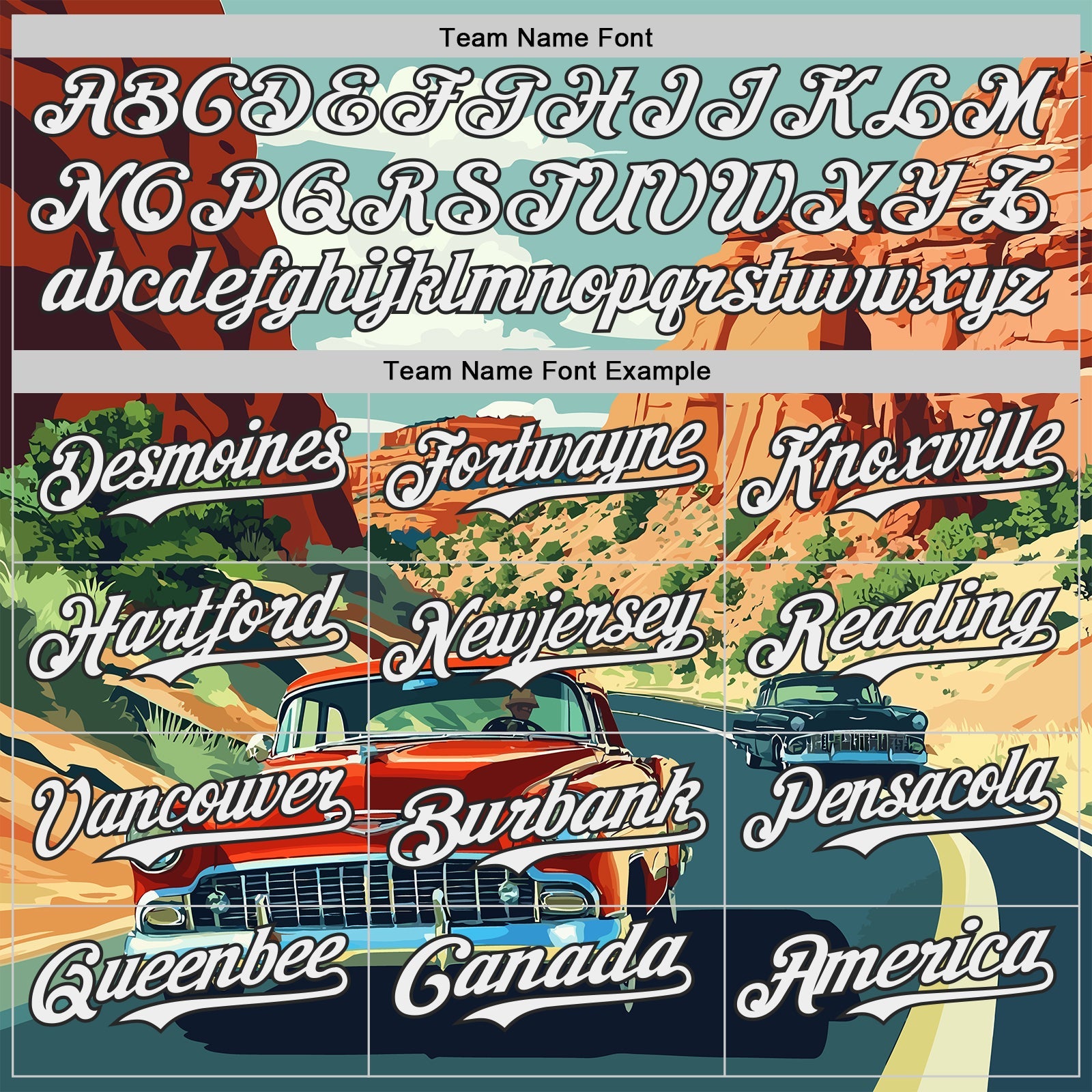 Custom Green White-Black Route 66 Americana Road Trip Authentic Baseball Jersey