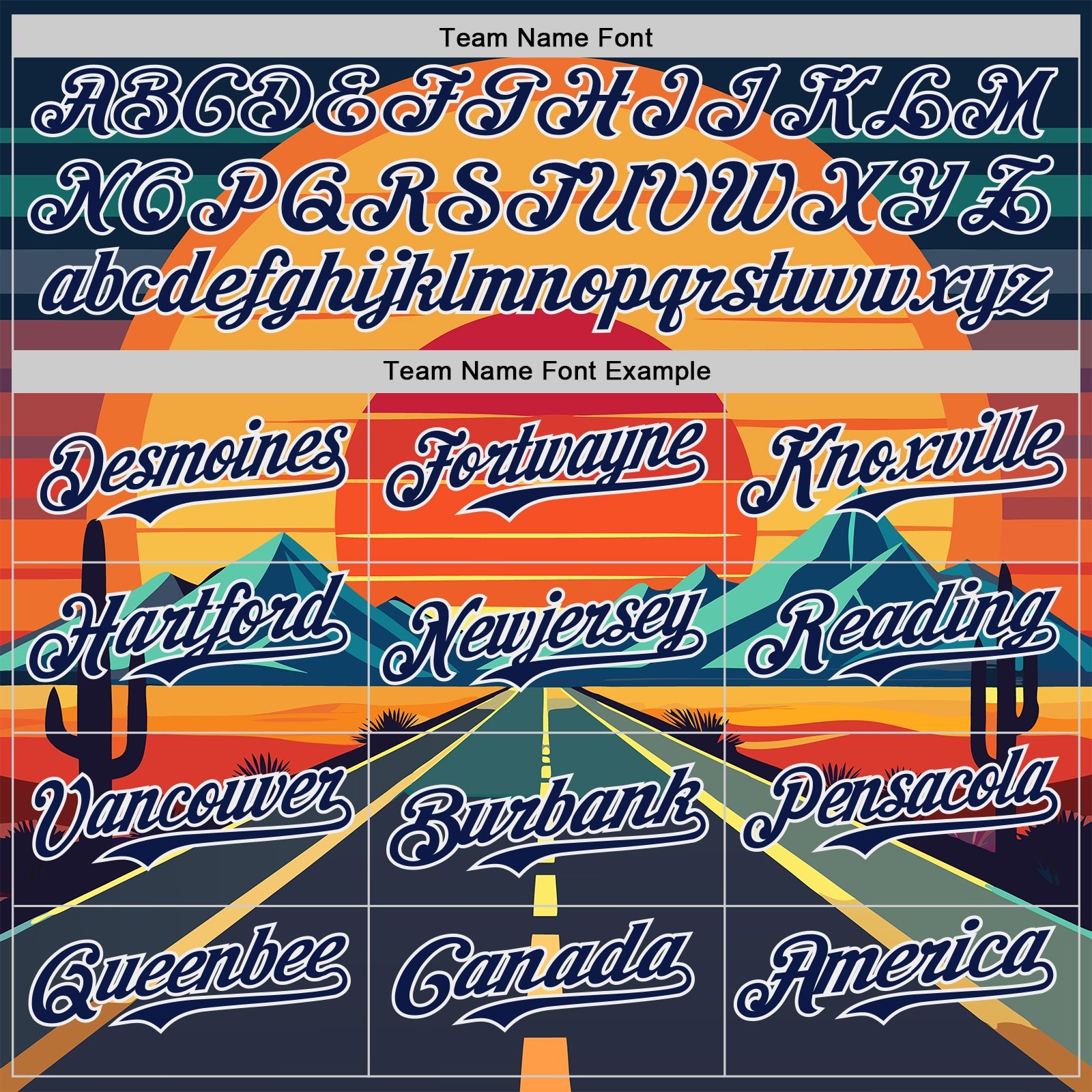 Custom Yellow Navy-White Desert Americana Road Trip Authentic Baseball Jersey