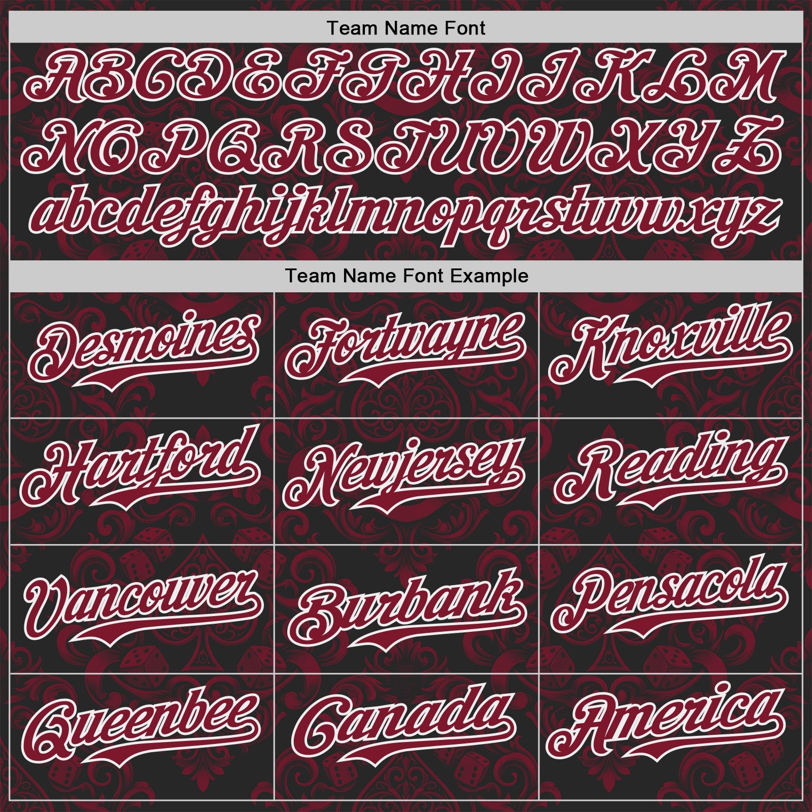 Custom Black Crimson-White Las Vegas Poker Club Authentic Baseball Jersey