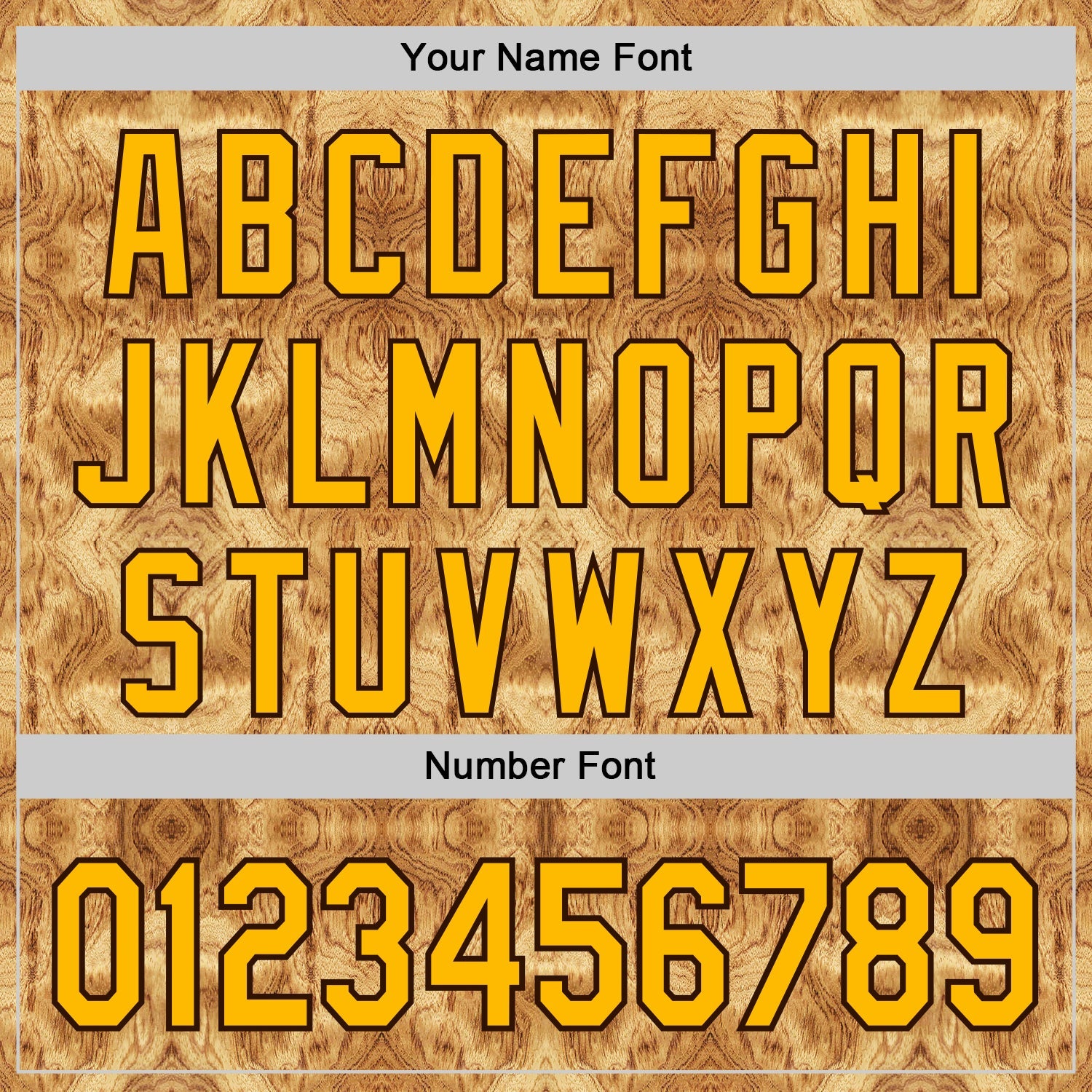 Custom Brown-Gold Abstract Authentic Baseball Jersey