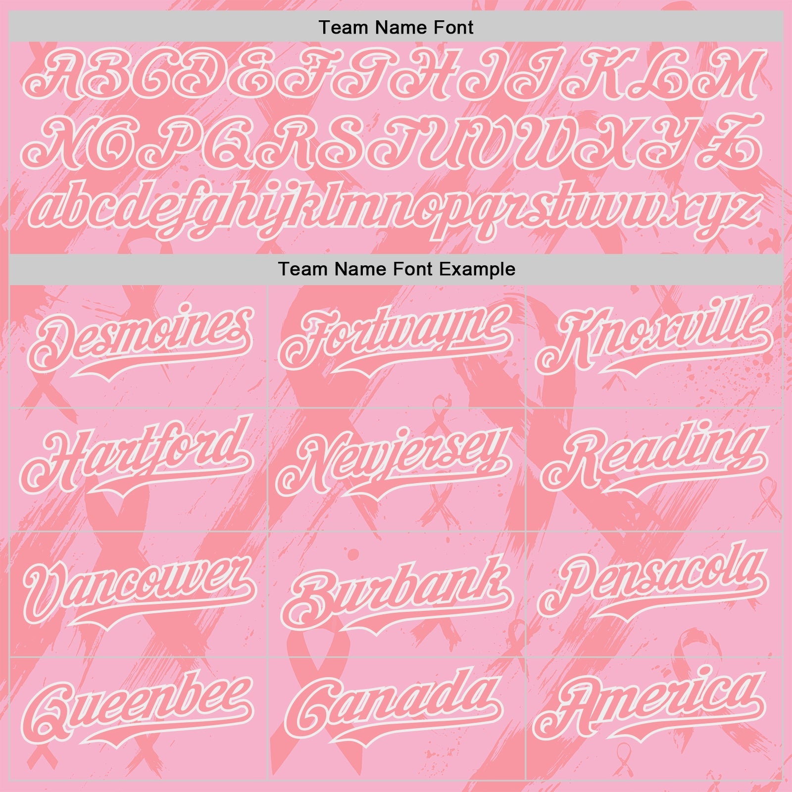 Custom Light Pink Medium Pink-White Breast Cancer Awareness Fight Pink Ribbon Authentic Baseball Jersey