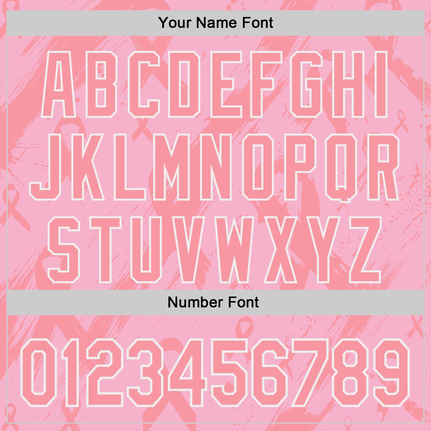 Custom Light Pink Medium Pink-White Breast Cancer Awareness Fight Pink Ribbon Authentic Baseball Jersey