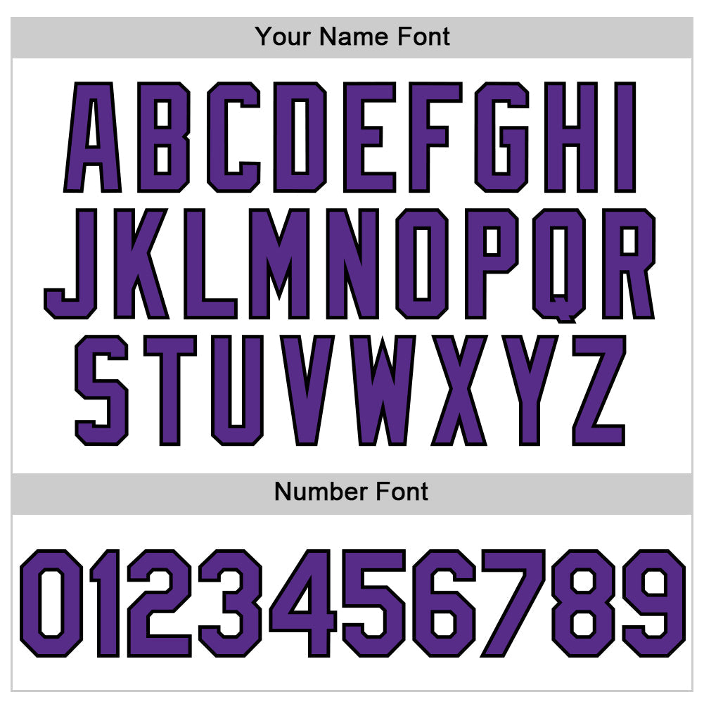 Custom White Purple-Black Line Authentic Baseball Jersey