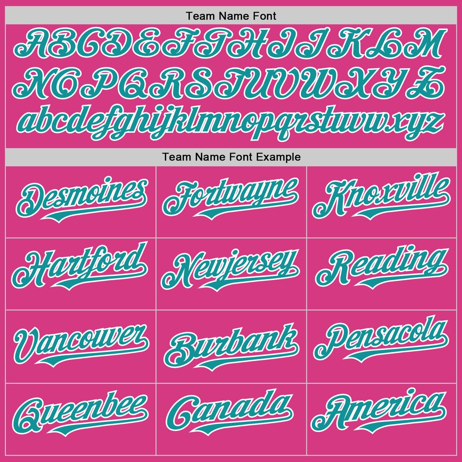 Custom Pink Teal-White Line Authentic Baseball Jersey