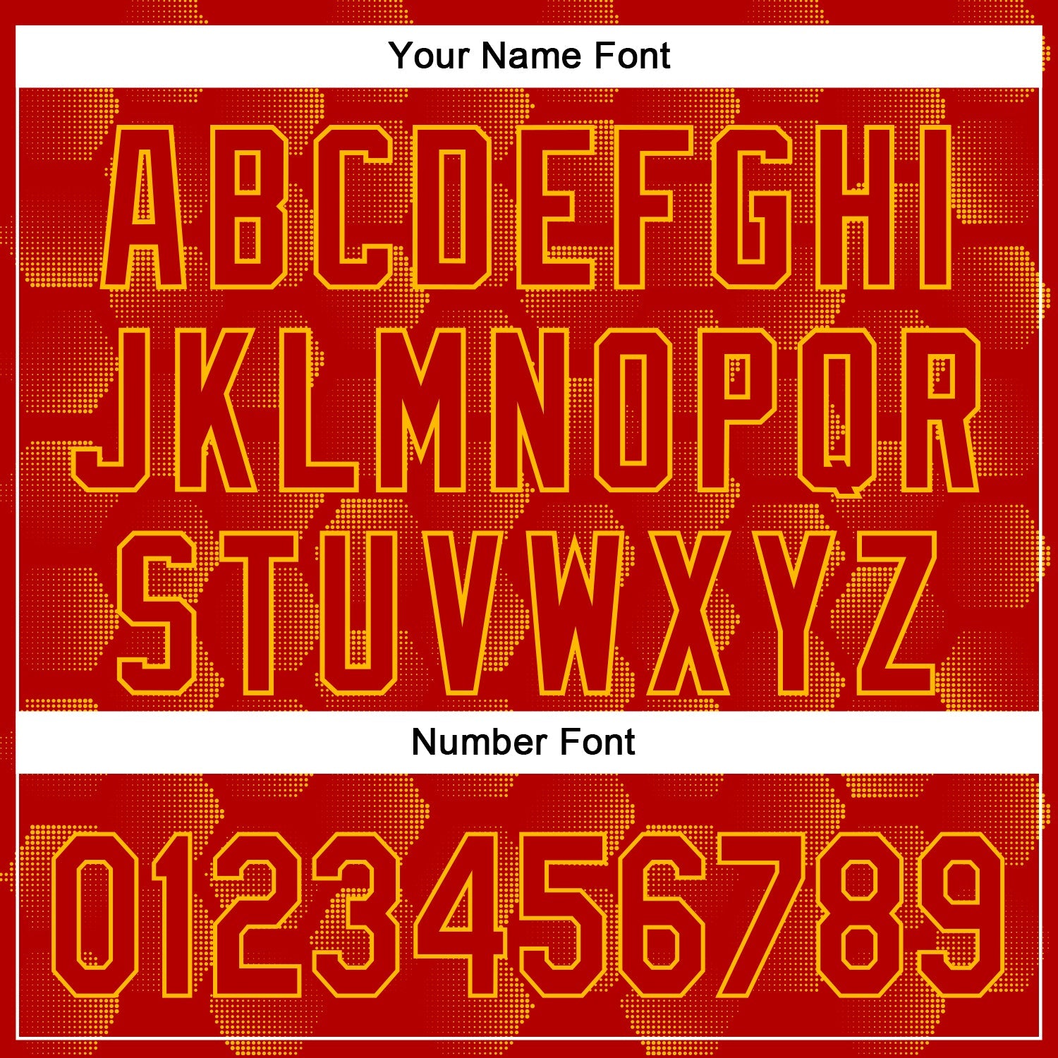 Custom Red Gold 3D Pattern Design Halftone Geometric Shapes Authentic Baseball Jersey
